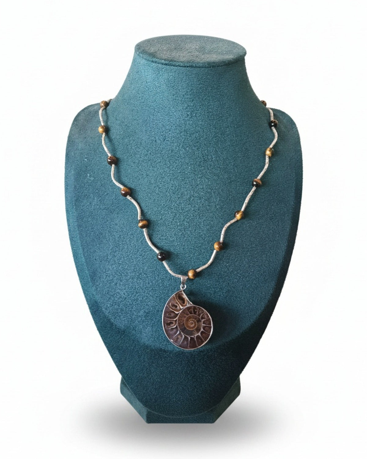 SHELL AMMONITE Handmade Pendant Necklace Accessories BestPlanNoPlan Default Title