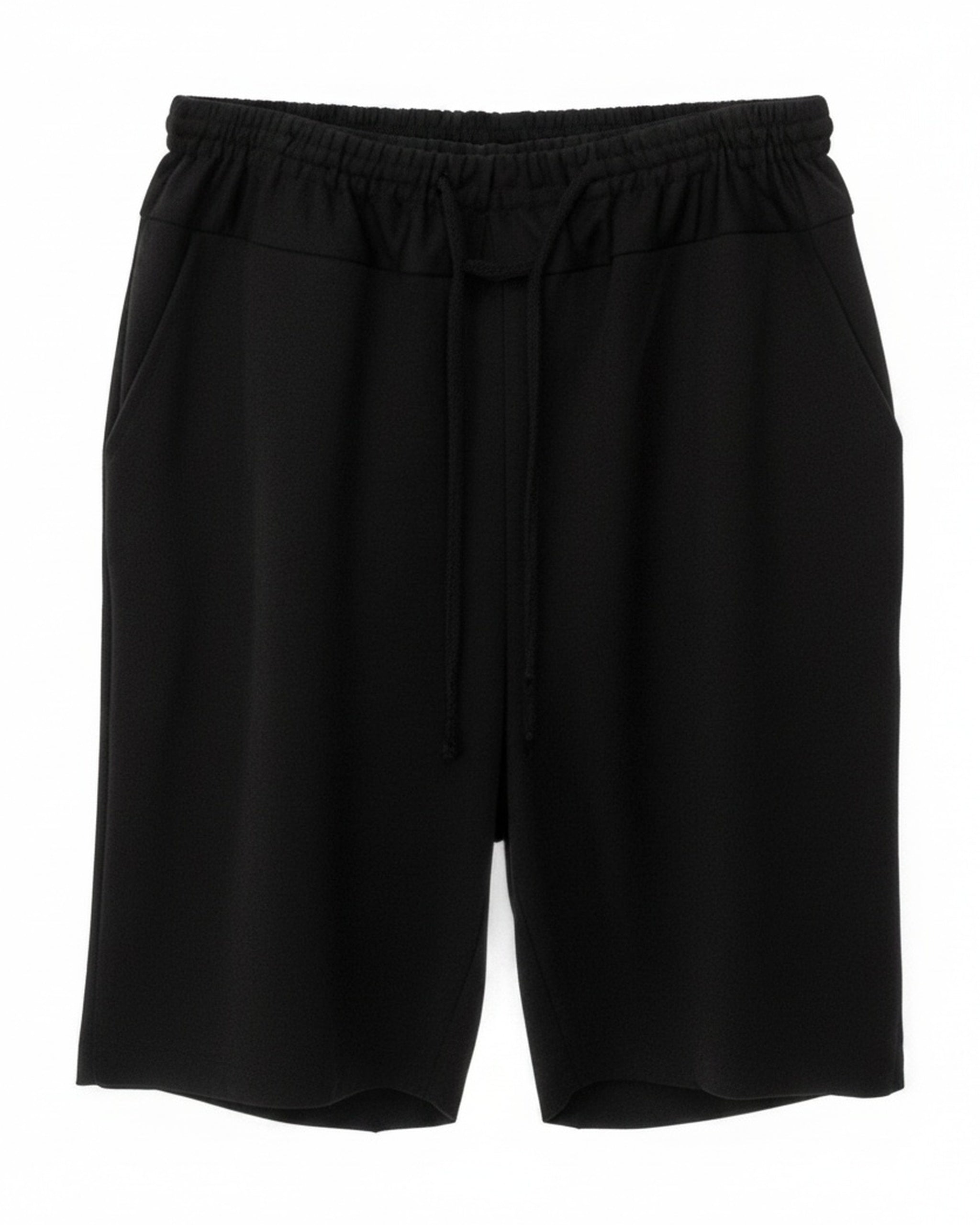 BASIC Shorts Pants BestPlanNoPlan Black S