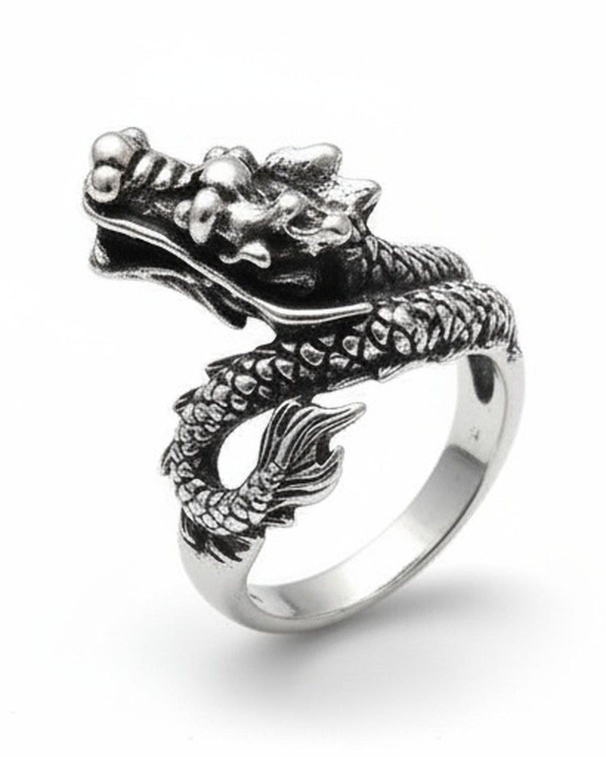 DRAGON Ring in 925 Sterling Silver, Small Accessories BestPlanNoPlan