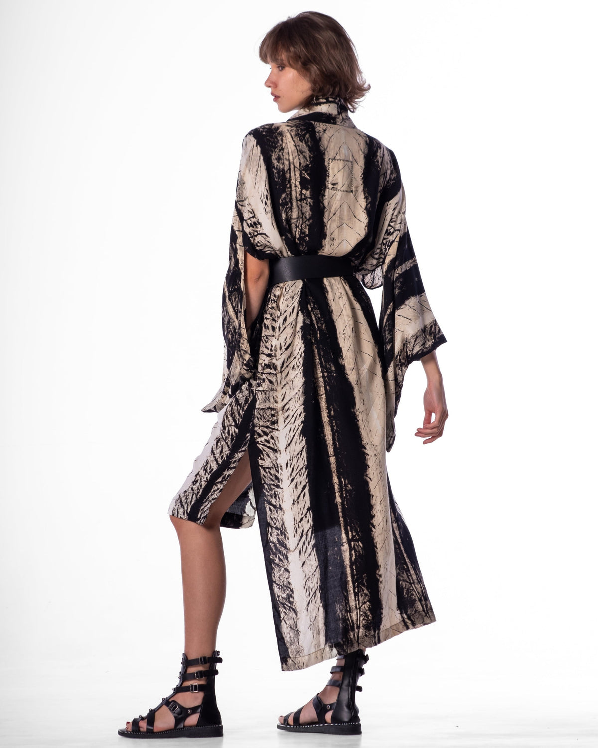 TAKEO Tie-Dye Kimono Kimono BestPlanNoPlan
