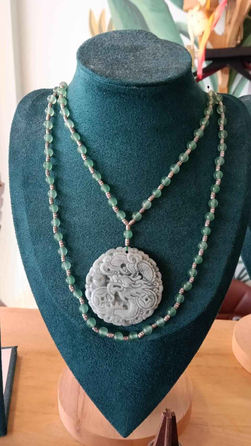 JADE MANDALA Necklace Jewelry BestPlanNoPlan Jade Mandala