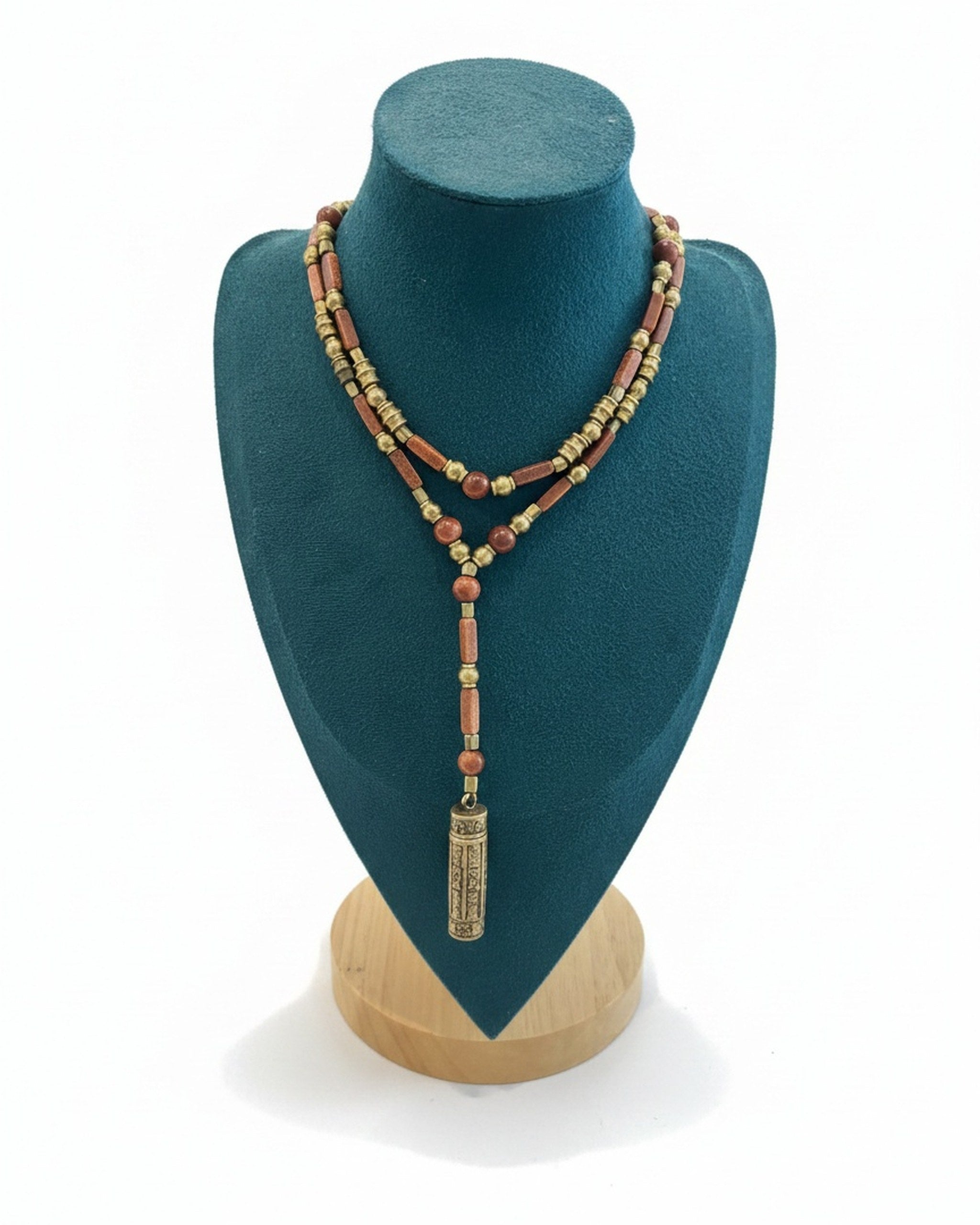 BUDDHA Long Pendant Necklace Accessories BestPlanNoPlan