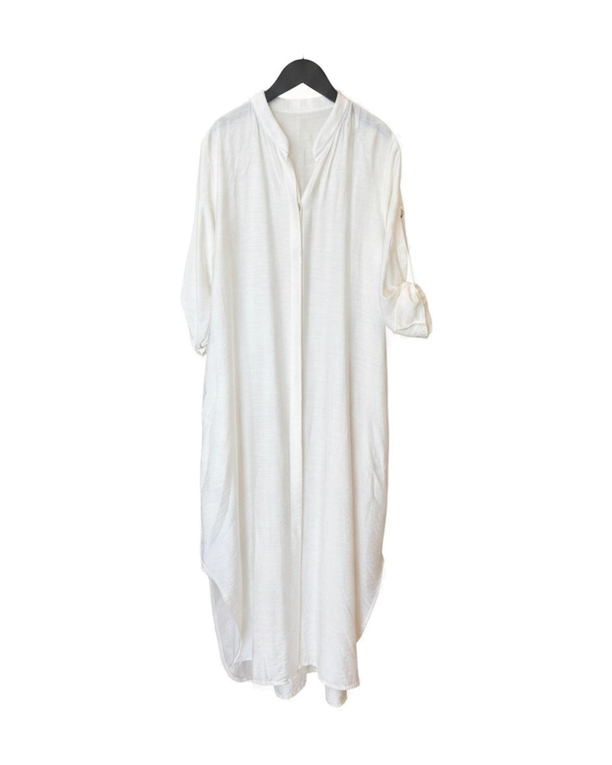 SABAI Cotton-Silk Long Shirt Dress Dress BestPlanNoPlan