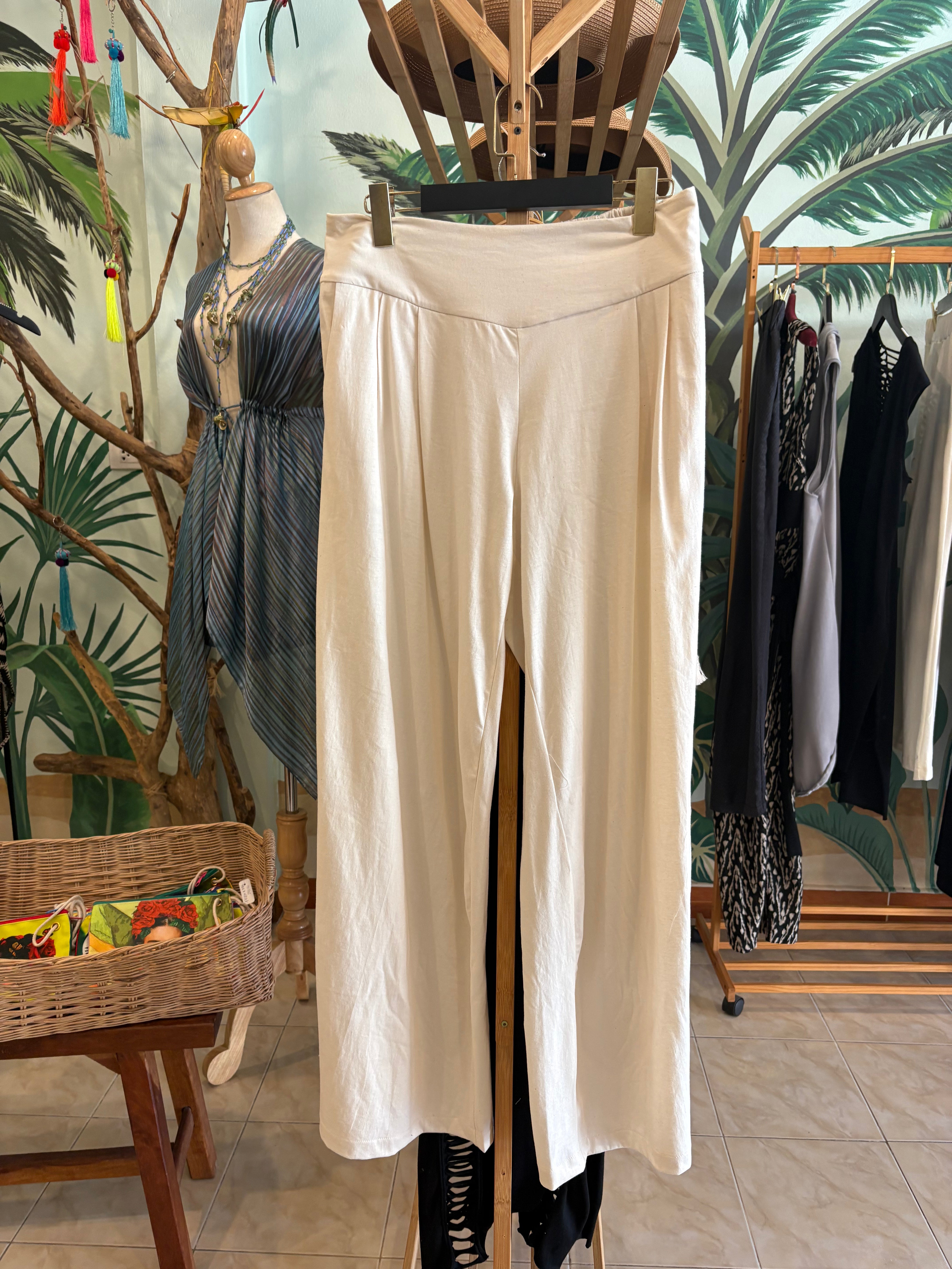 Sibel long pants - side slits BestPlanNoPlan