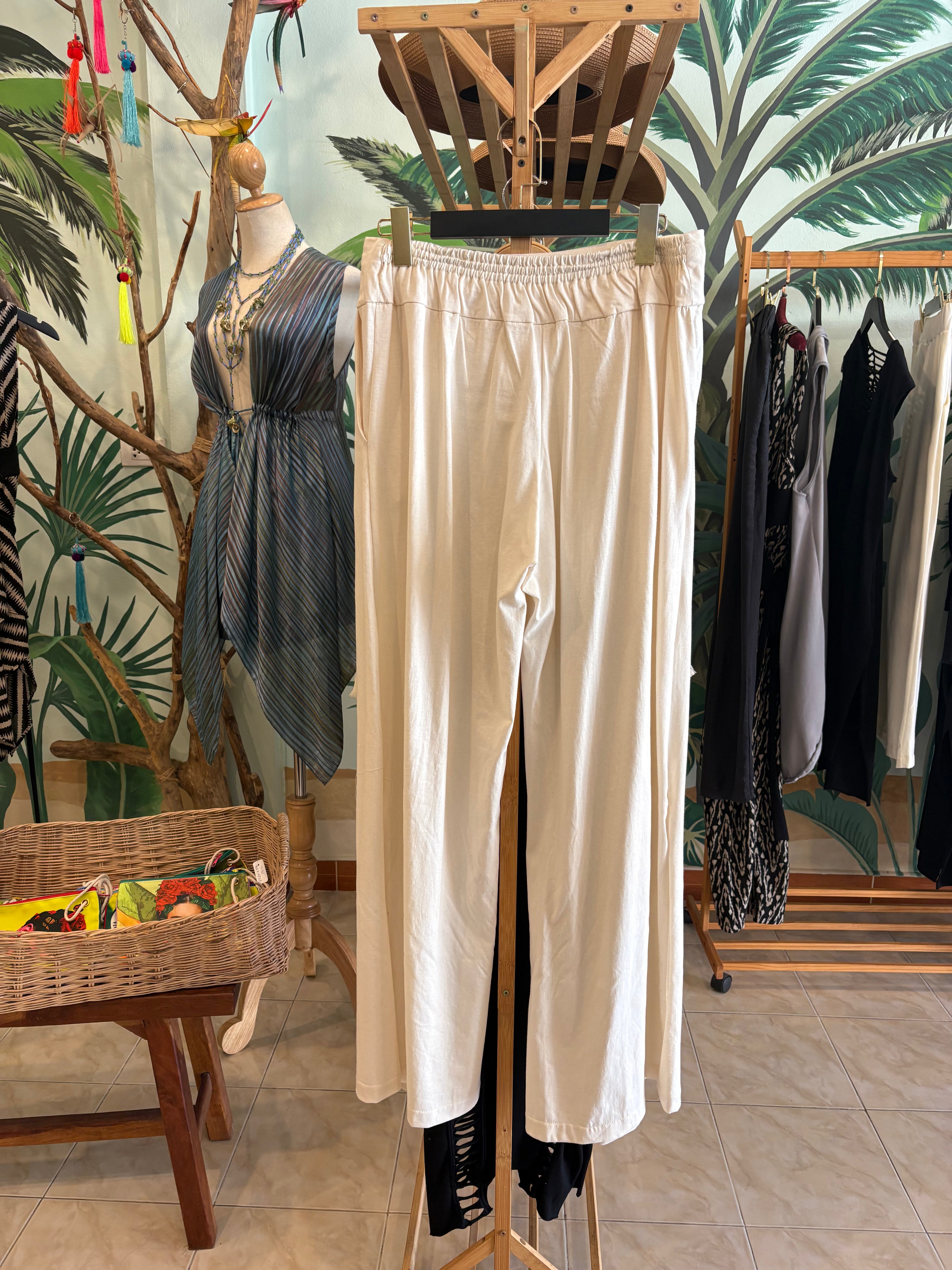 Sibel long pants - side slits BestPlanNoPlan