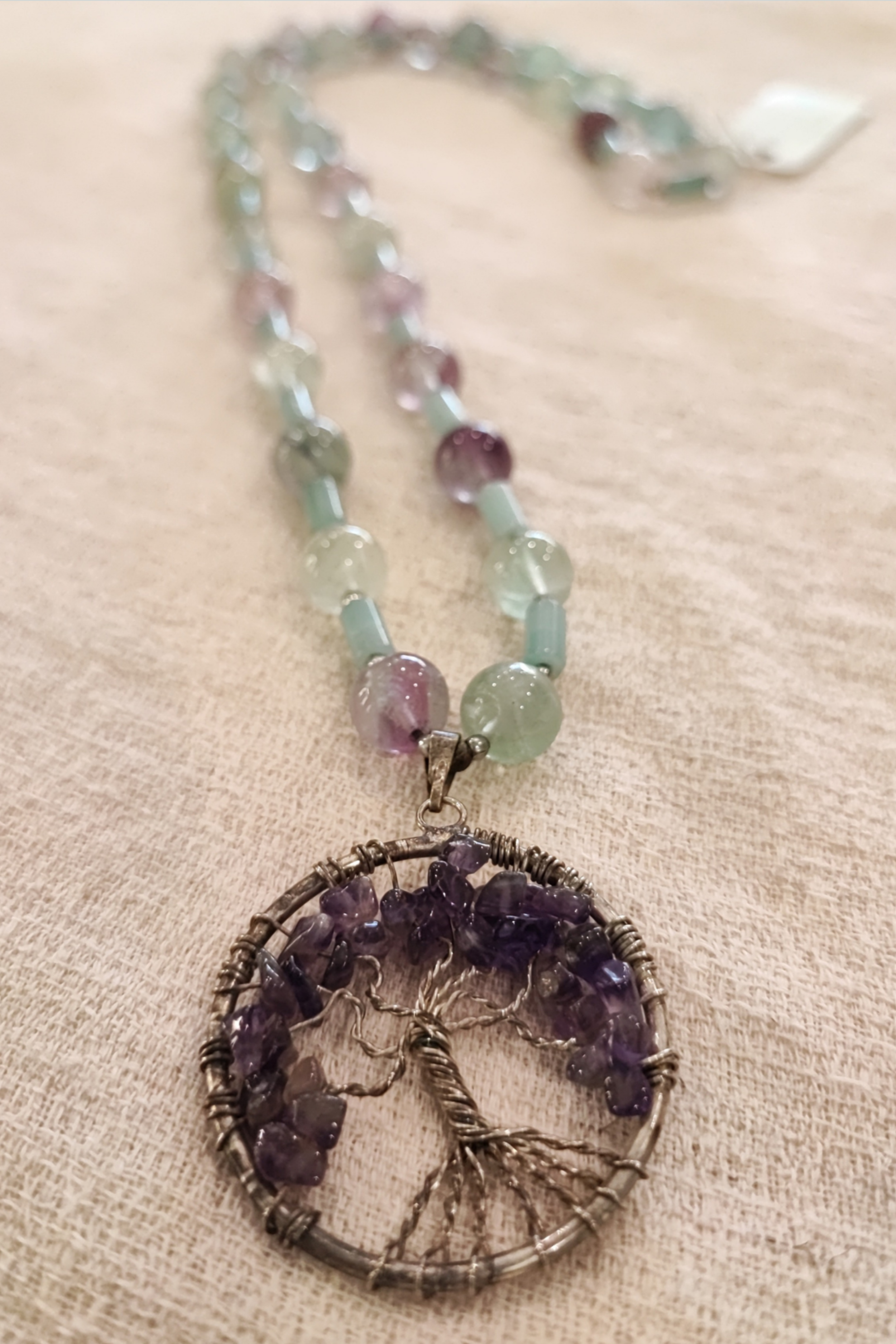 FLUORITE Necklace Jewelry BestPlanNoPlan