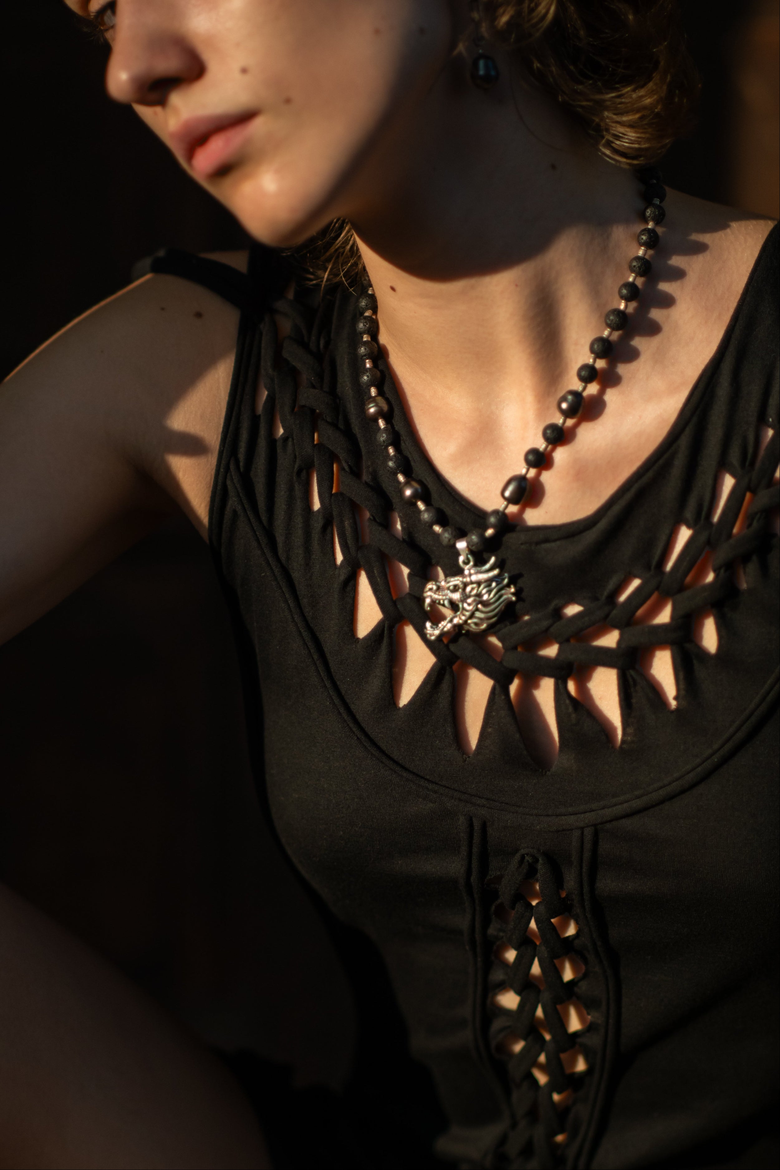 SILVER DRAGON Necklace Jewelry BestPlanNoPlan