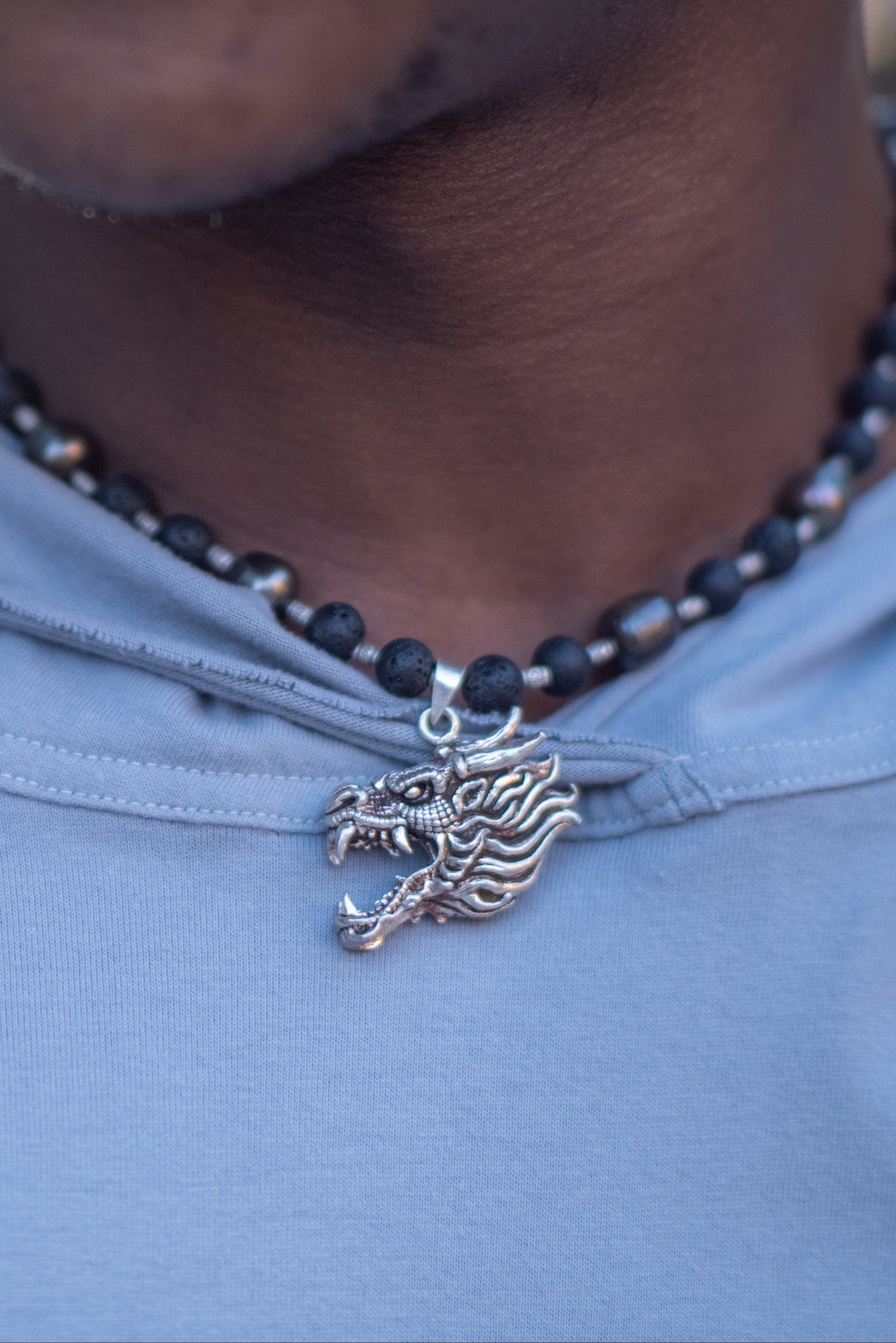SILVER DRAGON Necklace Jewelry BestPlanNoPlan
