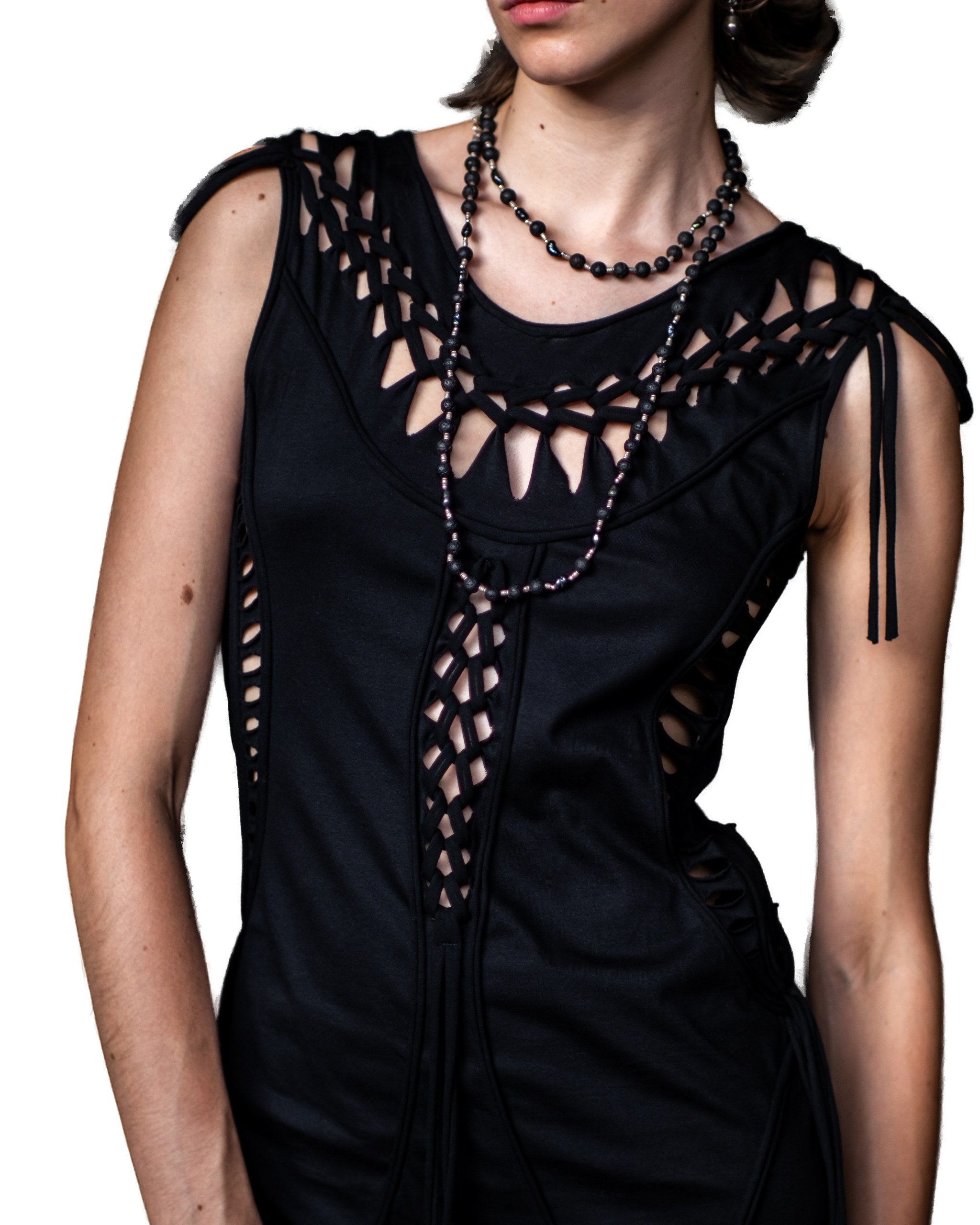 BLACK PEARL Long Necklace Jewelry BestPlanNoPlan