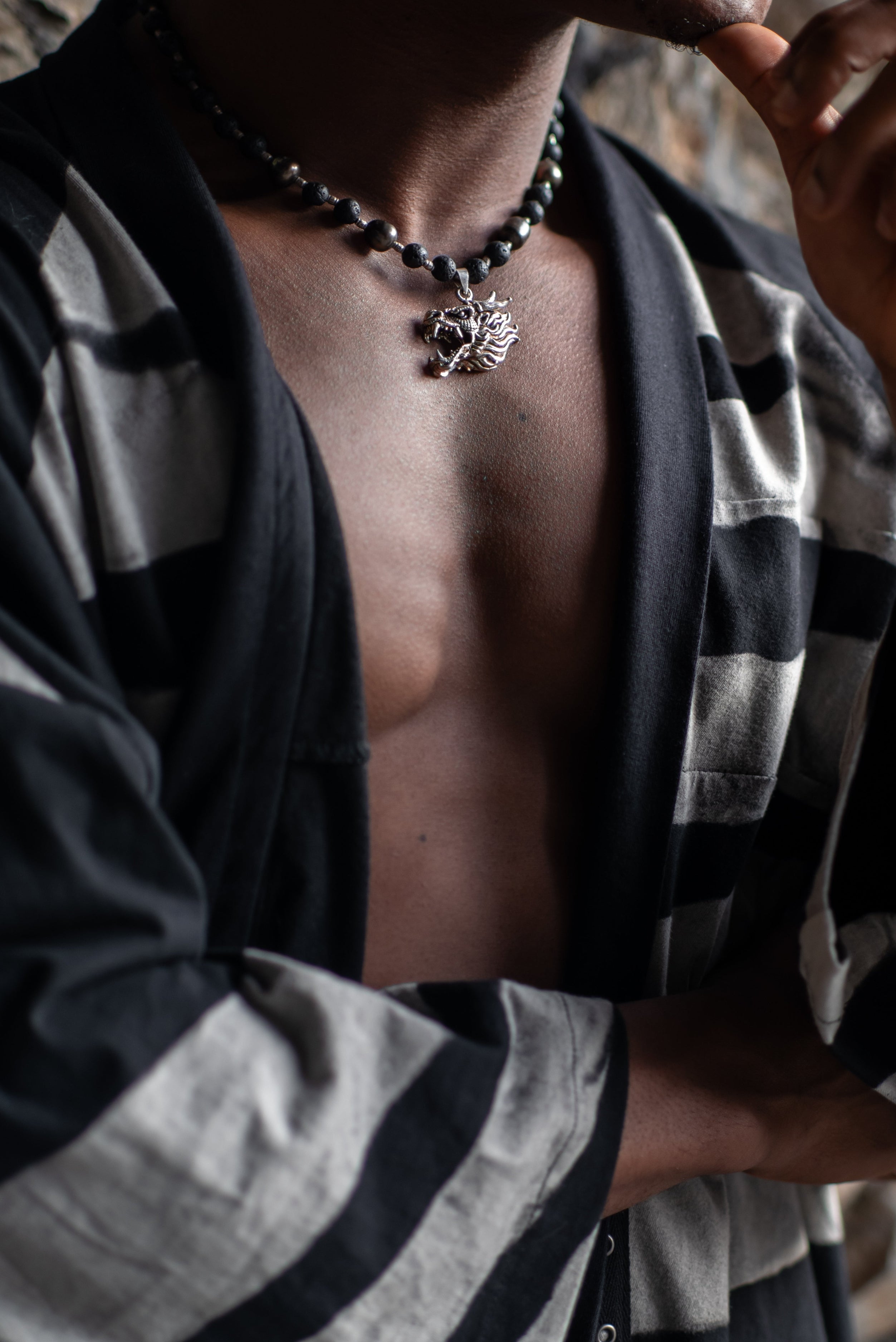 SILVER DRAGON Necklace Jewelry BestPlanNoPlan