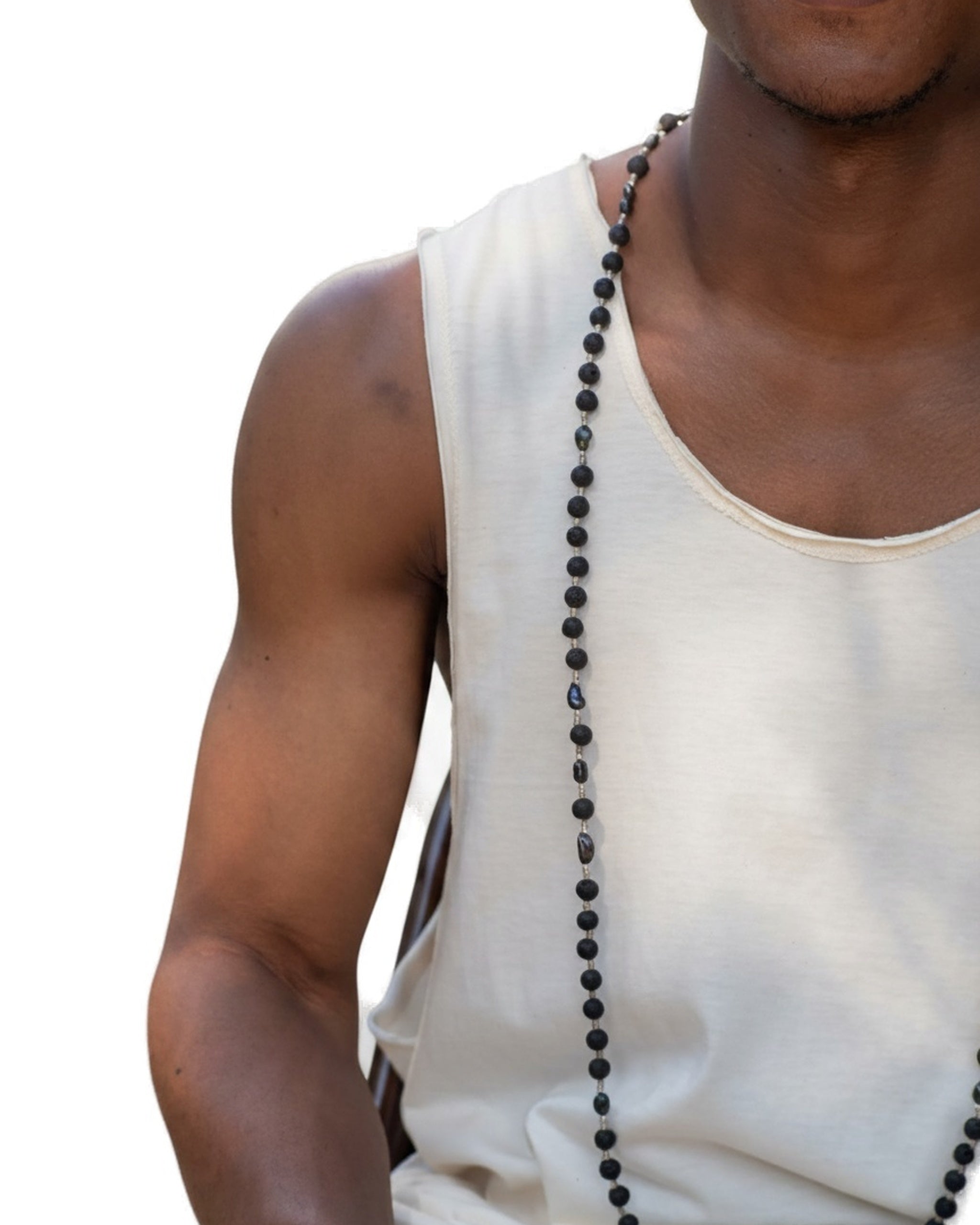 BLACK PEARL Long Necklace Jewelry BestPlanNoPlan