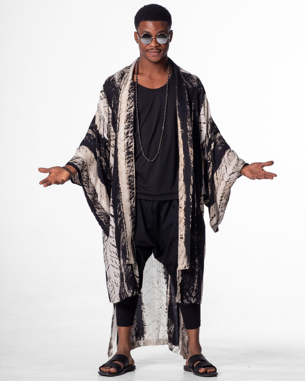TAKEO Tie-Dye Kimono Kimono BestPlanNoPlan
