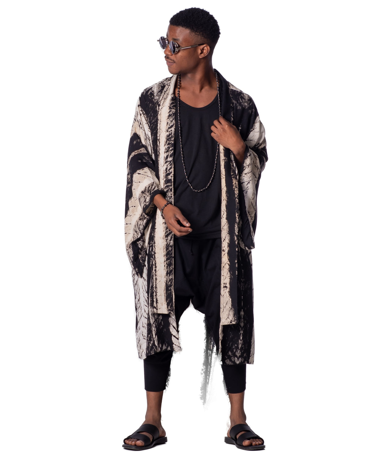 TAKEO Tie-Dye Kimono Kimono BestPlanNoPlan