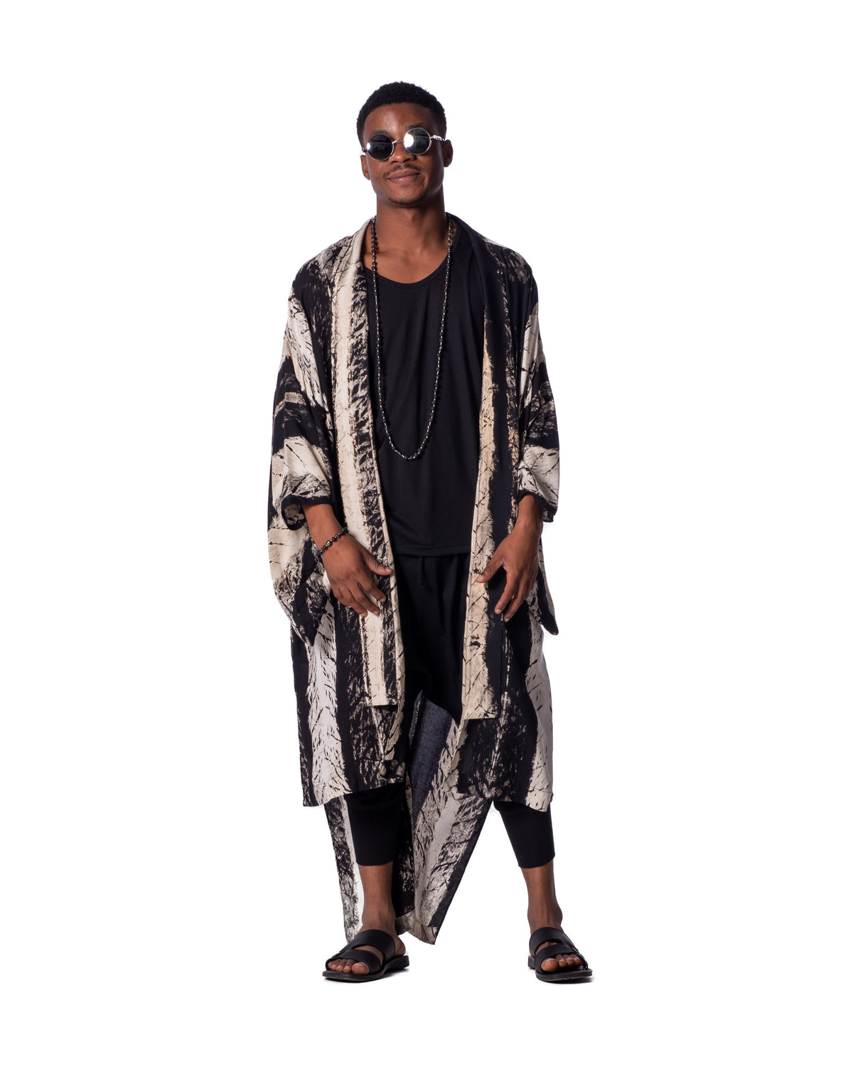TAKEO Tie-Dye Kimono Kimono BestPlanNoPlan