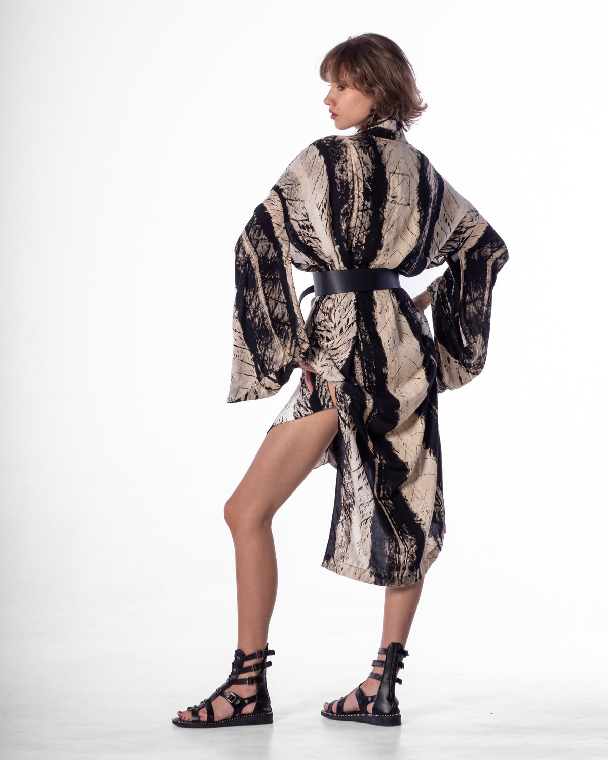 TAKEO Tie-Dye Kimono Kimono BestPlanNoPlan