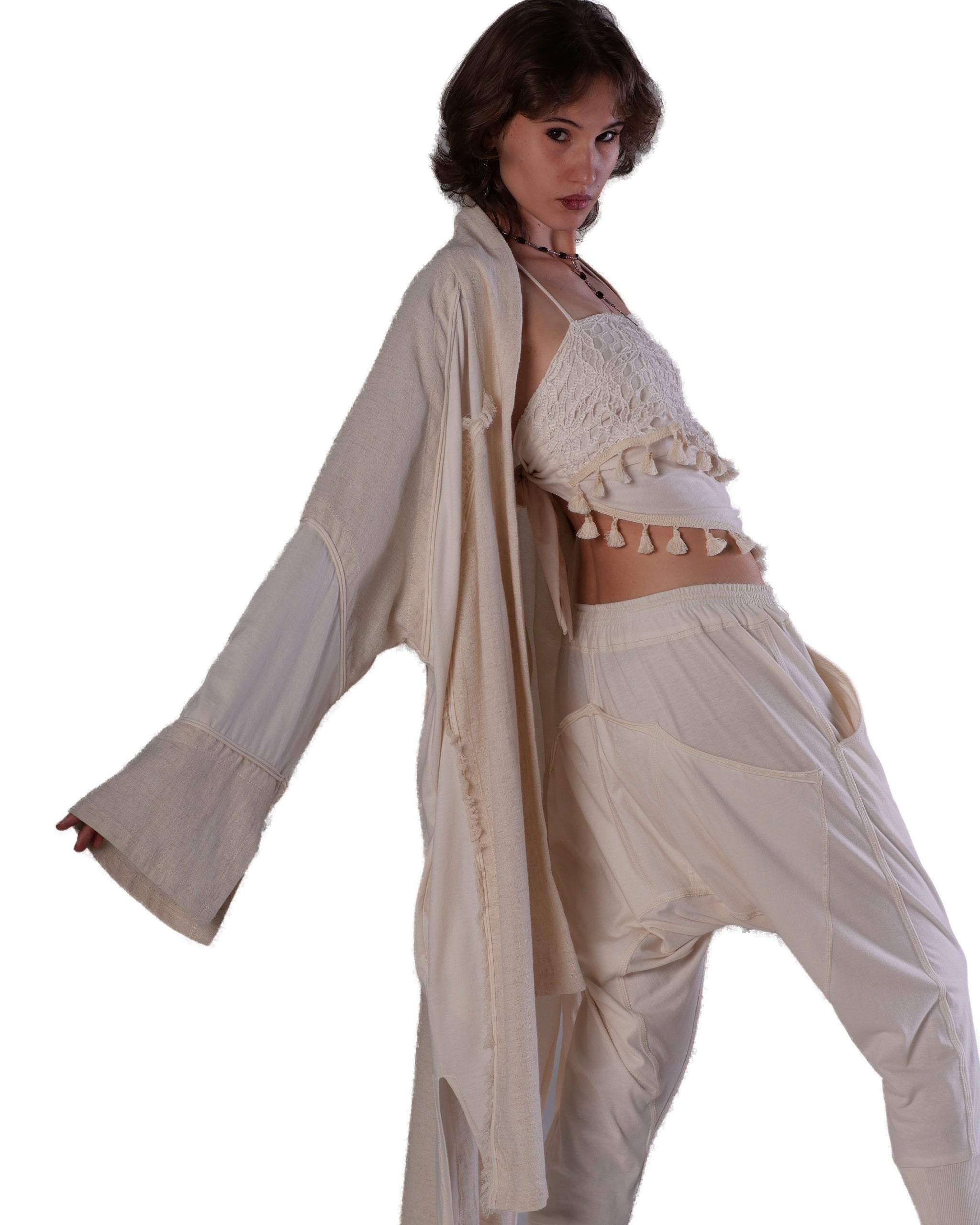 LINEN Kimono Kimono BestPlanNoPlan