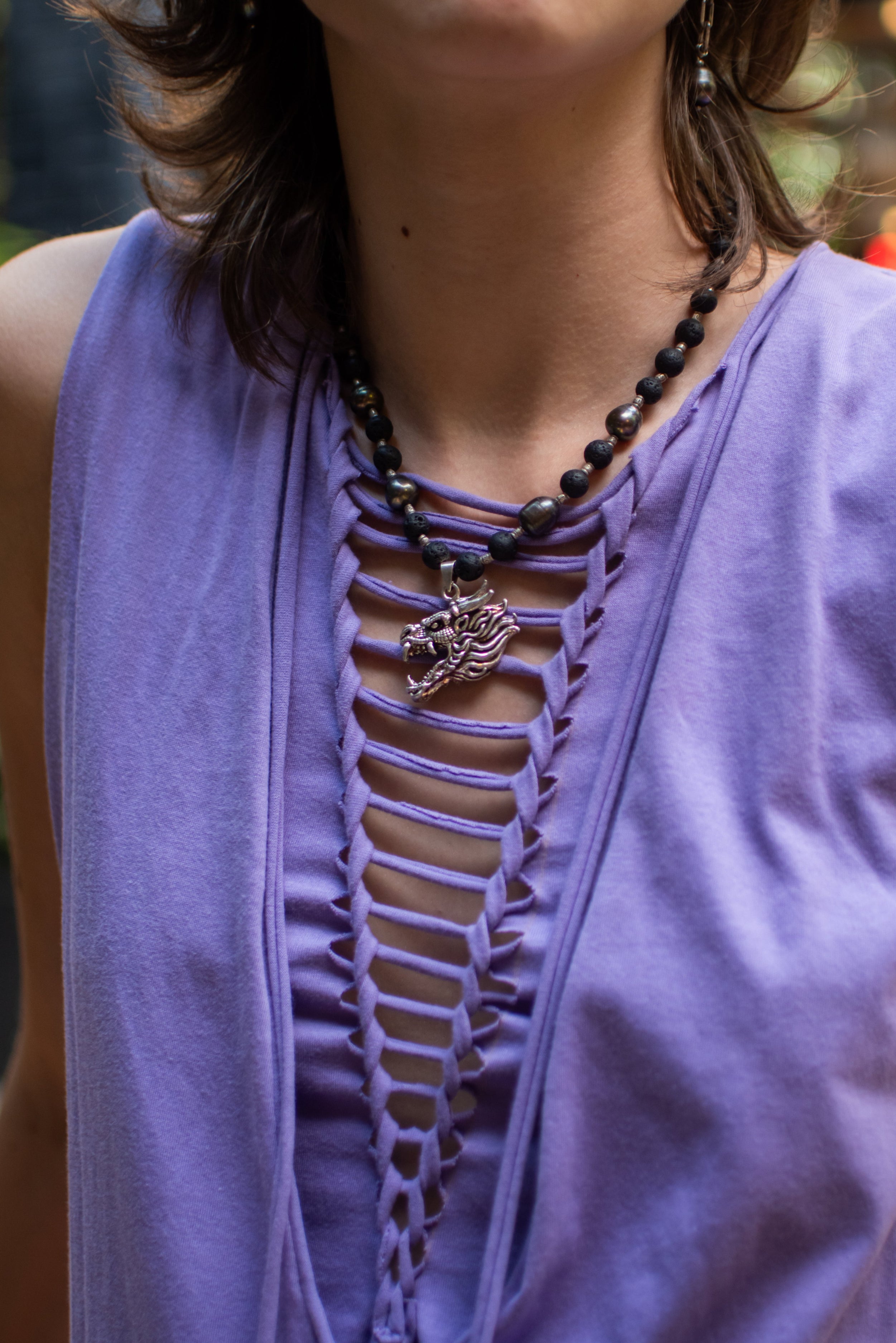 SILVER DRAGON Necklace Jewelry BestPlanNoPlan