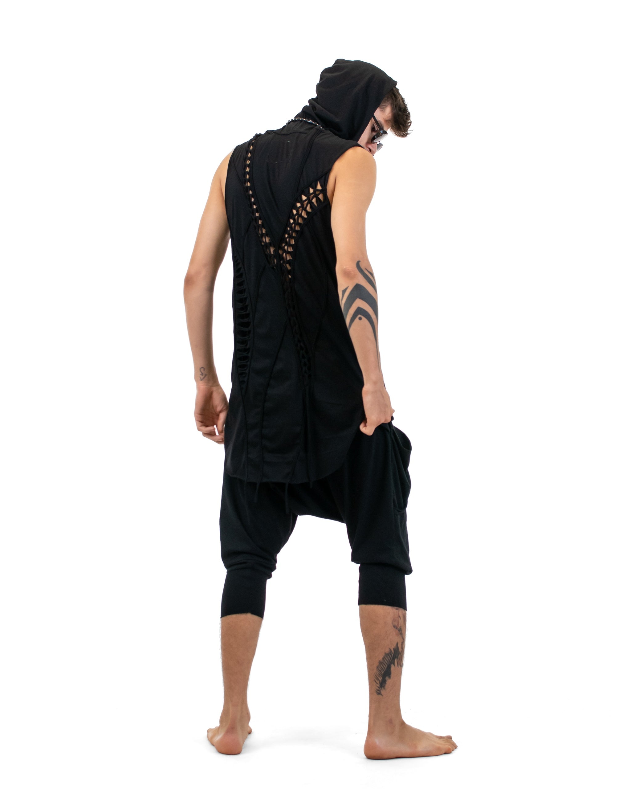 BLACK CUT Hoodie Hoodie BestPlanNoPlan