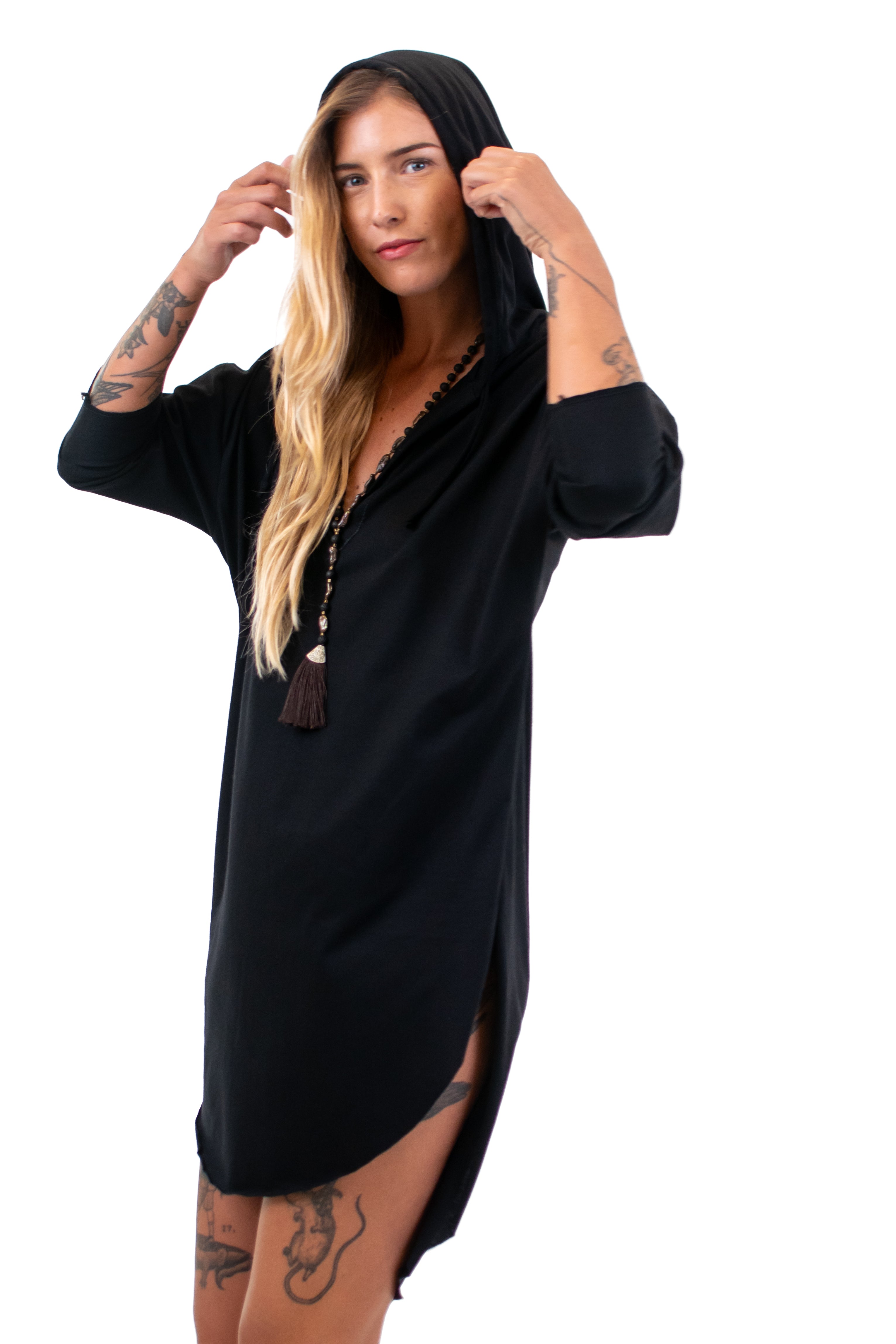 MONA Tunic Dress Hoodie BestPlanNoPlan
