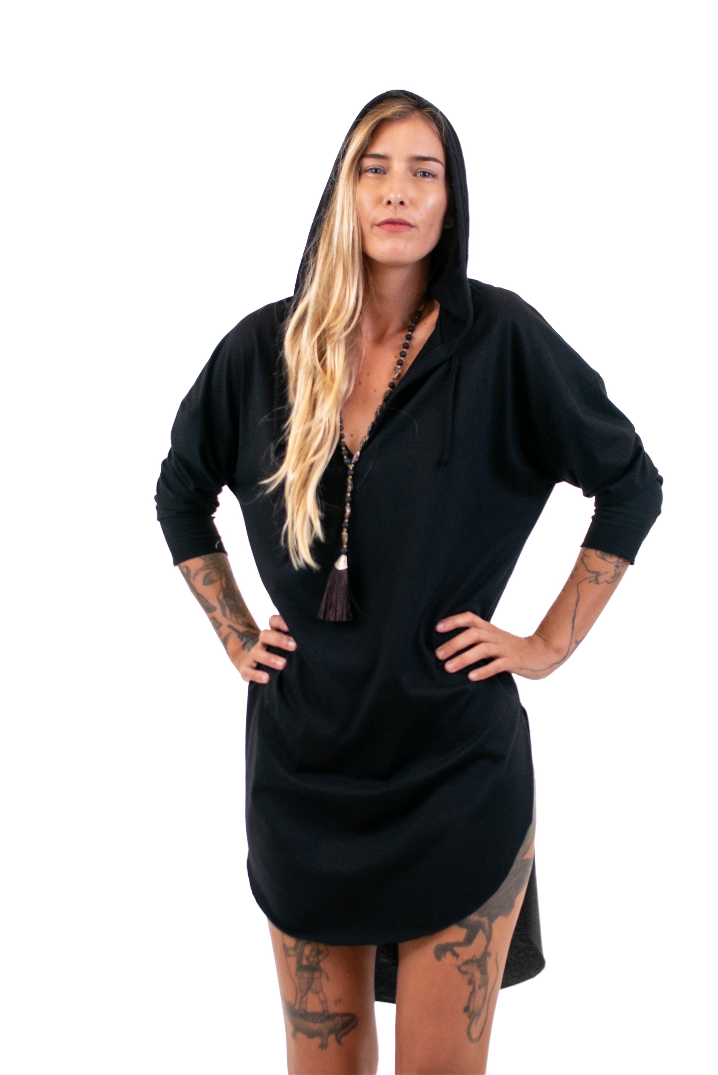 MONA Tunic Dress Hoodie BestPlanNoPlan