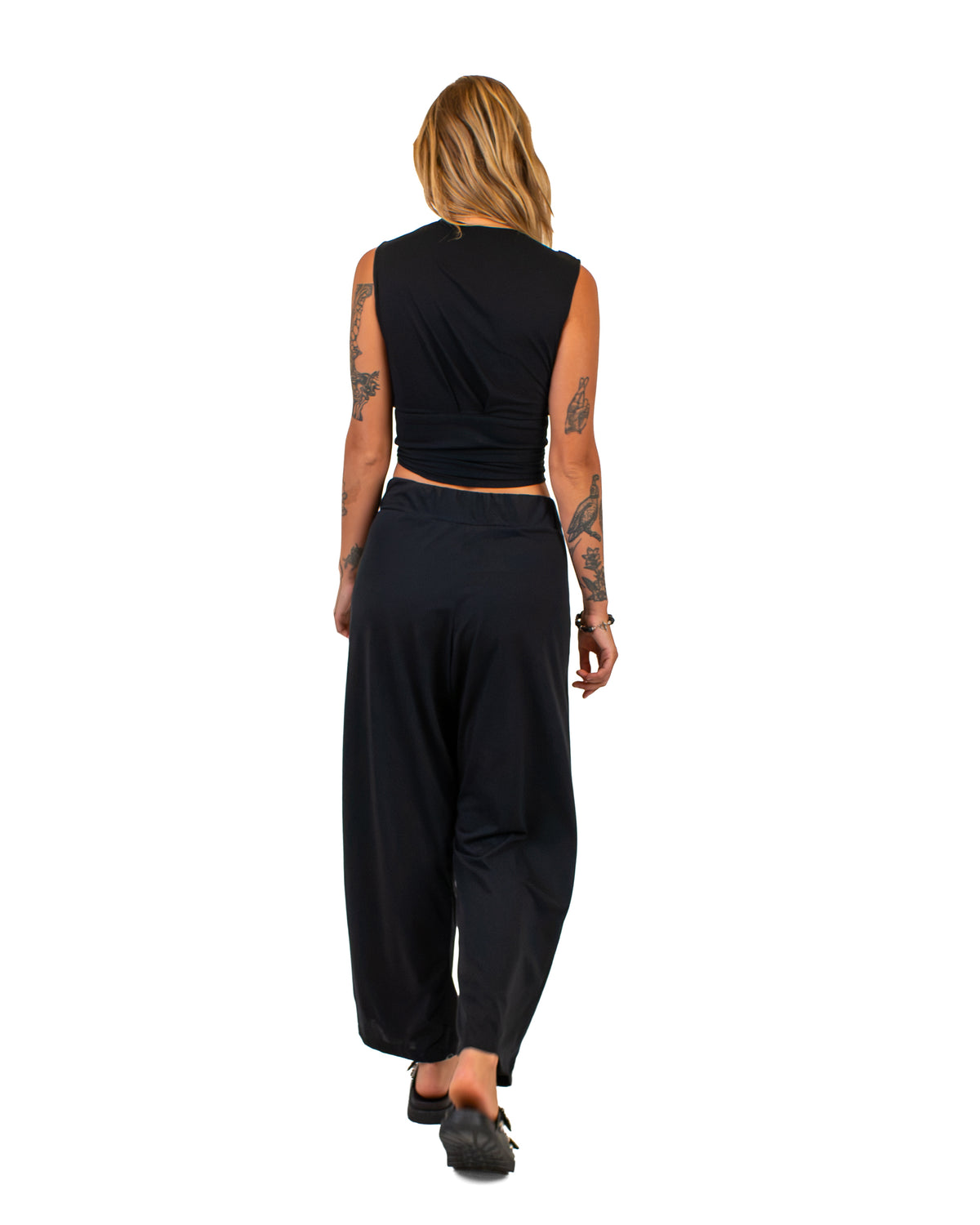 KEY Wide-Leg Cotton Pants Pants BestPlanNoPlan