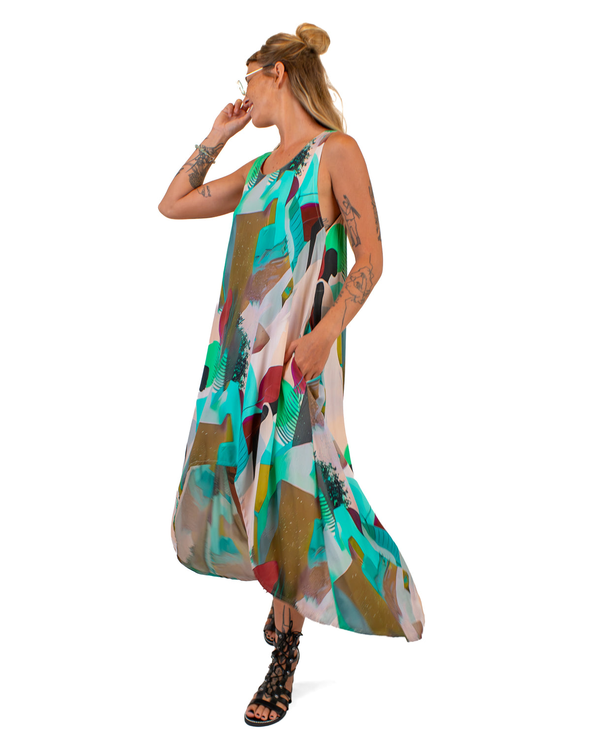 SUNNY Summer Dress Dress BestPlanNoPlan Green