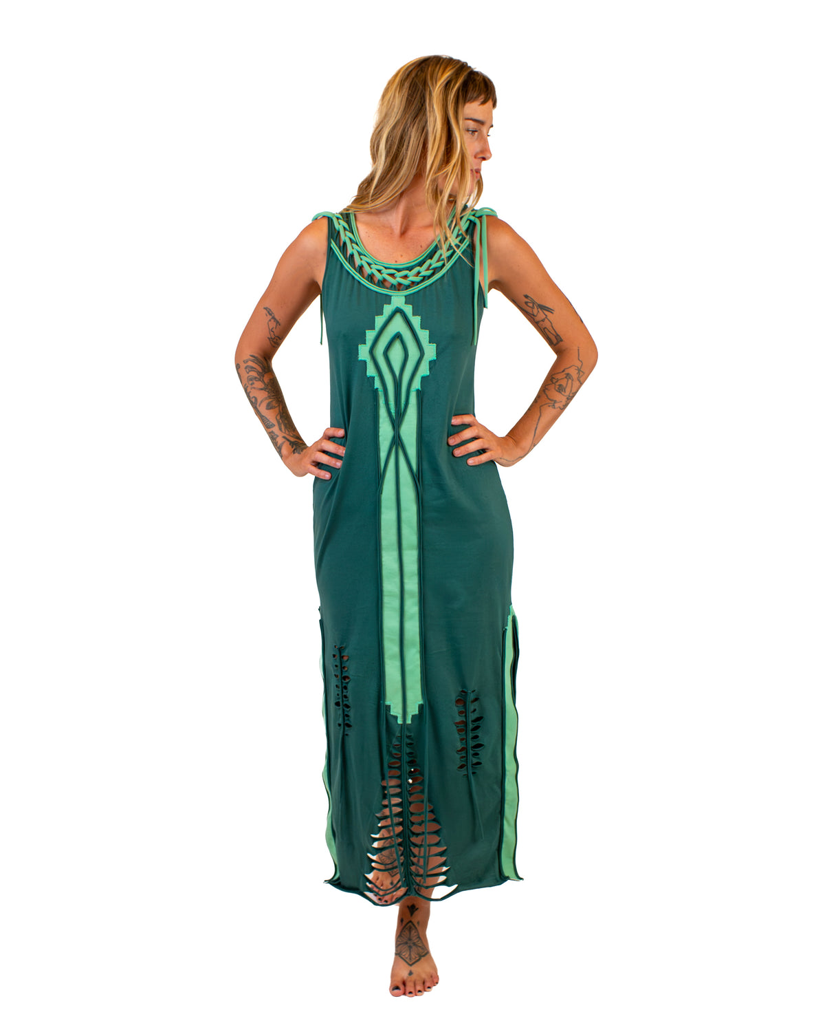 TOTEM Cotton Summer Dress Dress BestPlanNoPlan