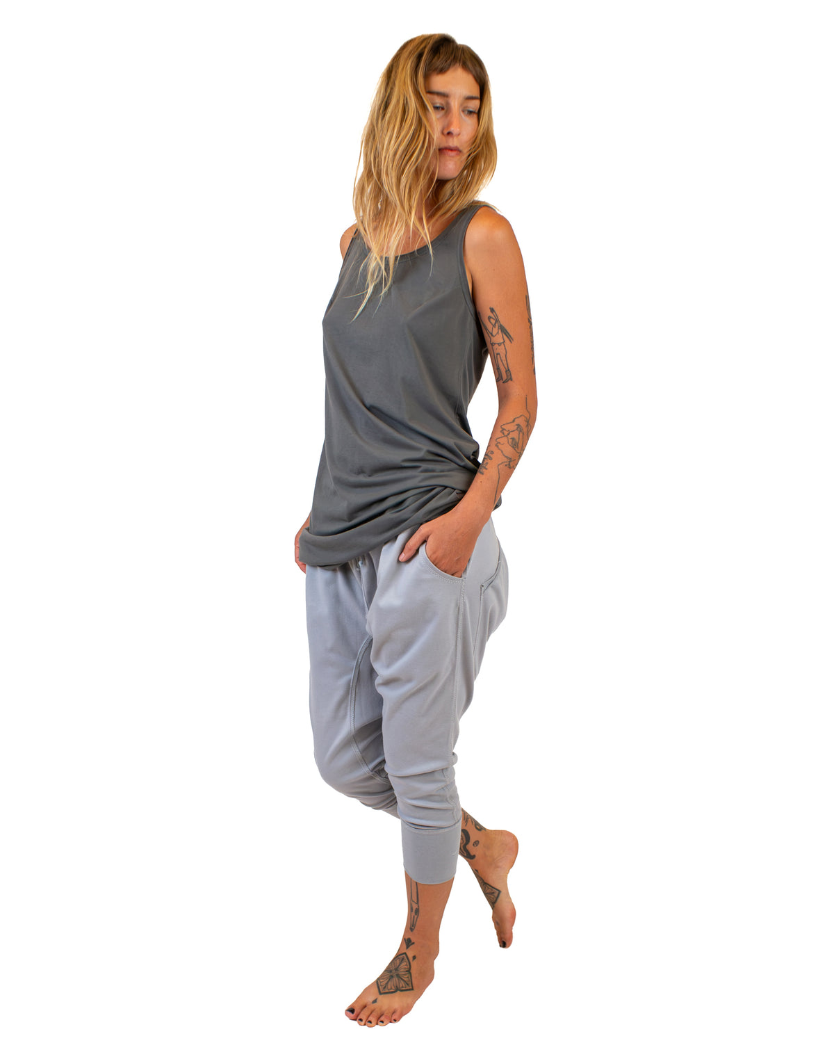 YOGA Fluid Cotton Jersey Pants Pants BestPlanNoPlan