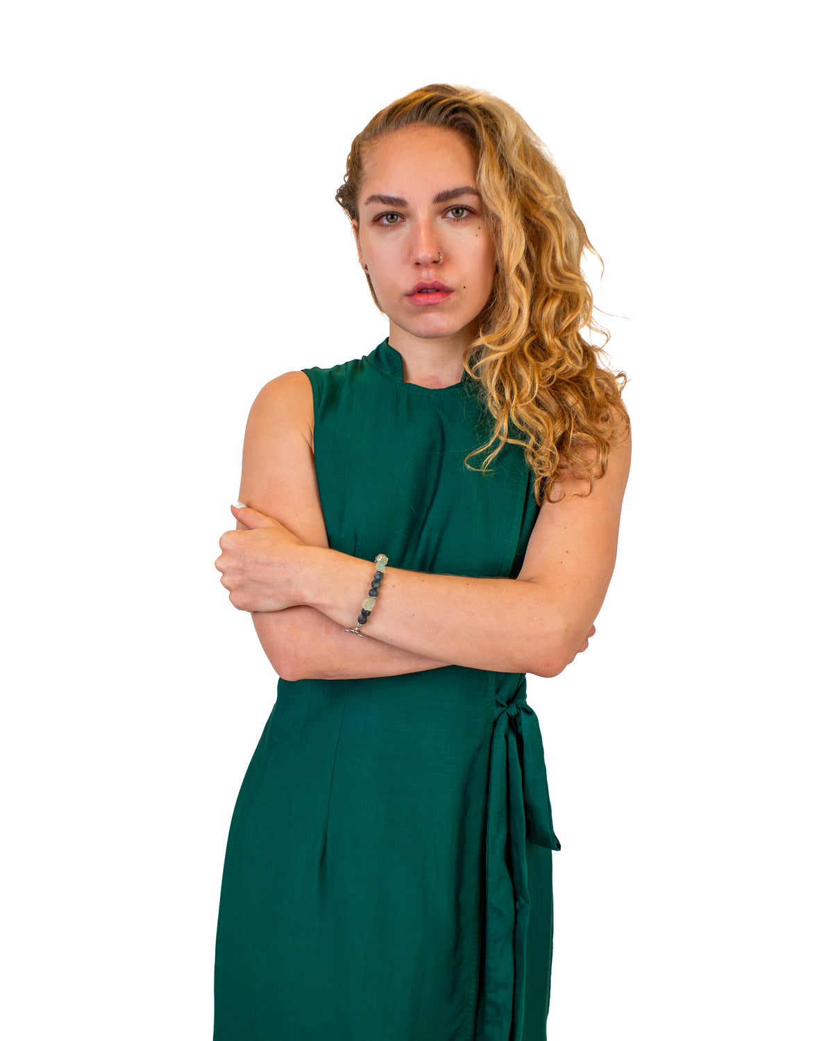 ZEN Silk-Cotton Wrap Dress Dress BestPlanNoPlan