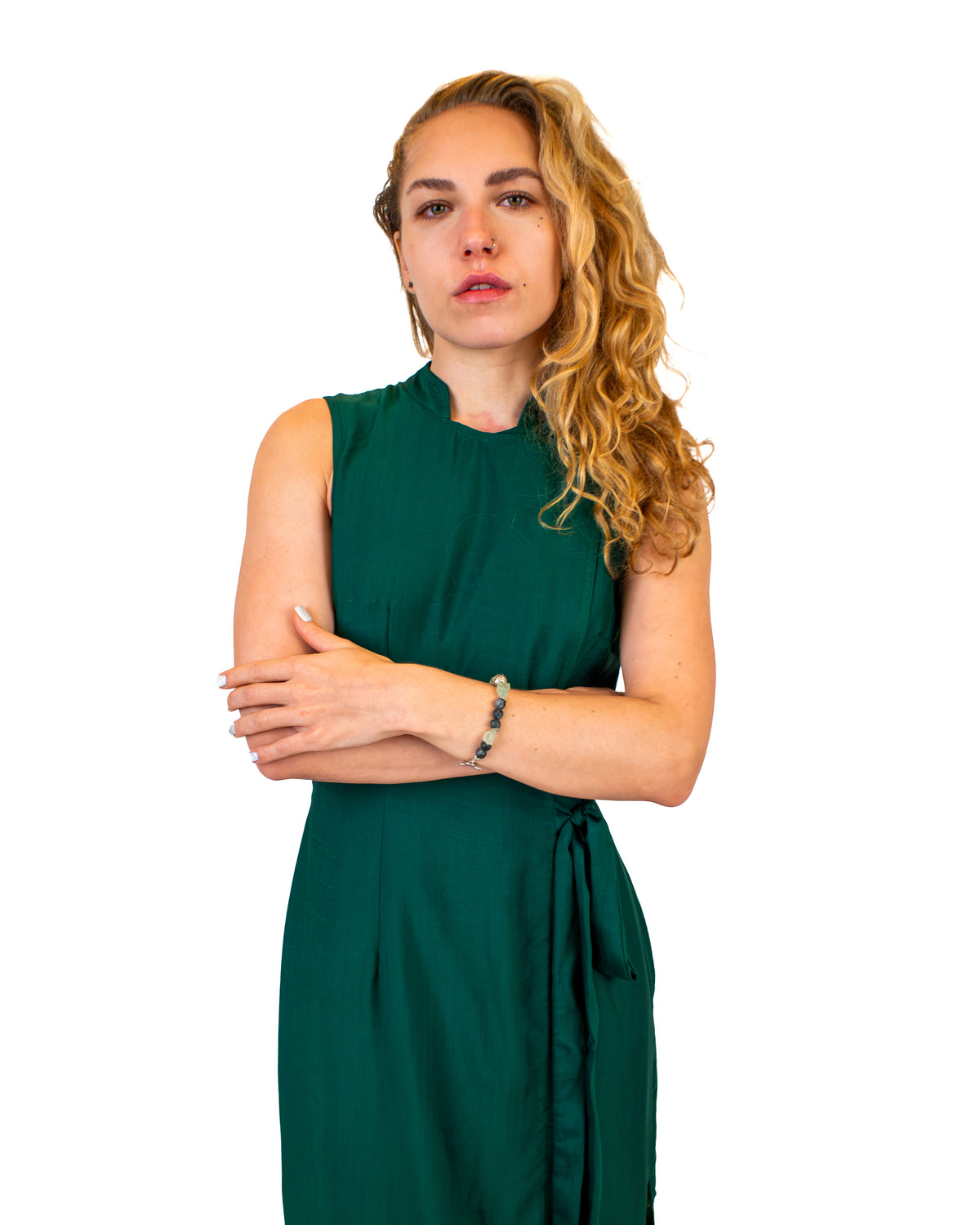 ZEN Silk-Cotton Wrap Dress Dress BestPlanNoPlan