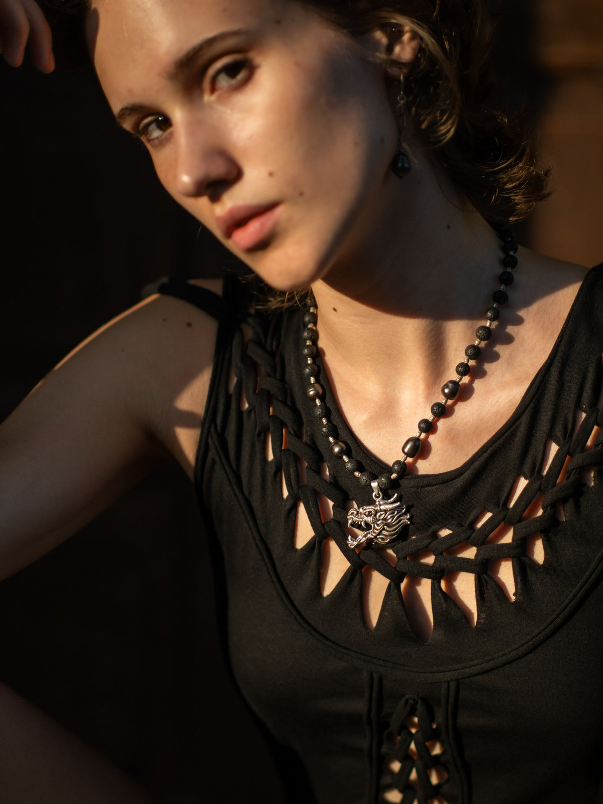 SILVER DRAGON Necklace Jewelry BestPlanNoPlan