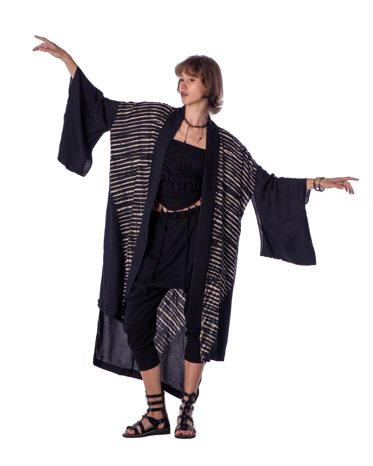 TIGER Printed Kimono Kimono BestPlanNoPlan