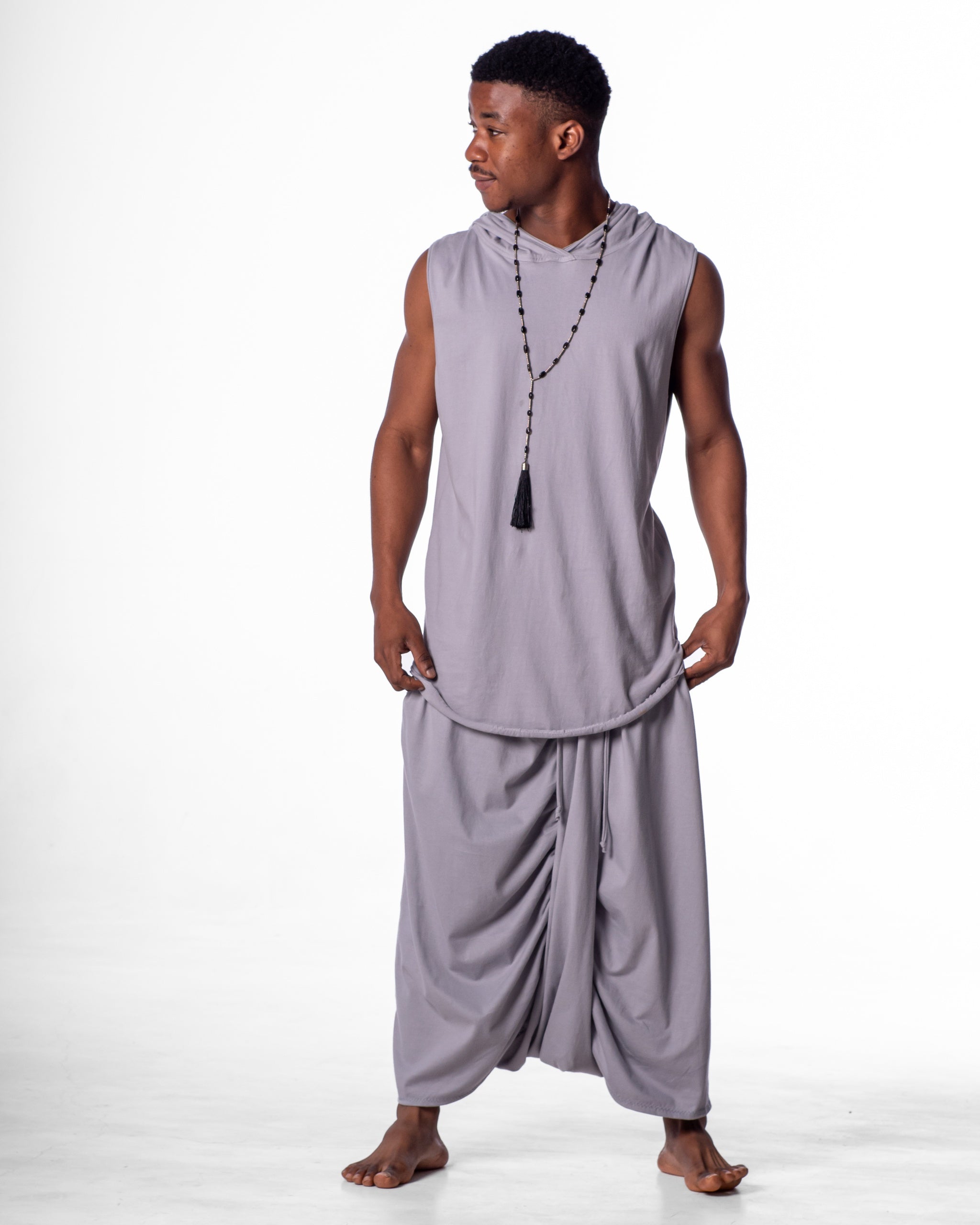 PRIYAM Pants Pants BestPlanNoPlan Light Gray S