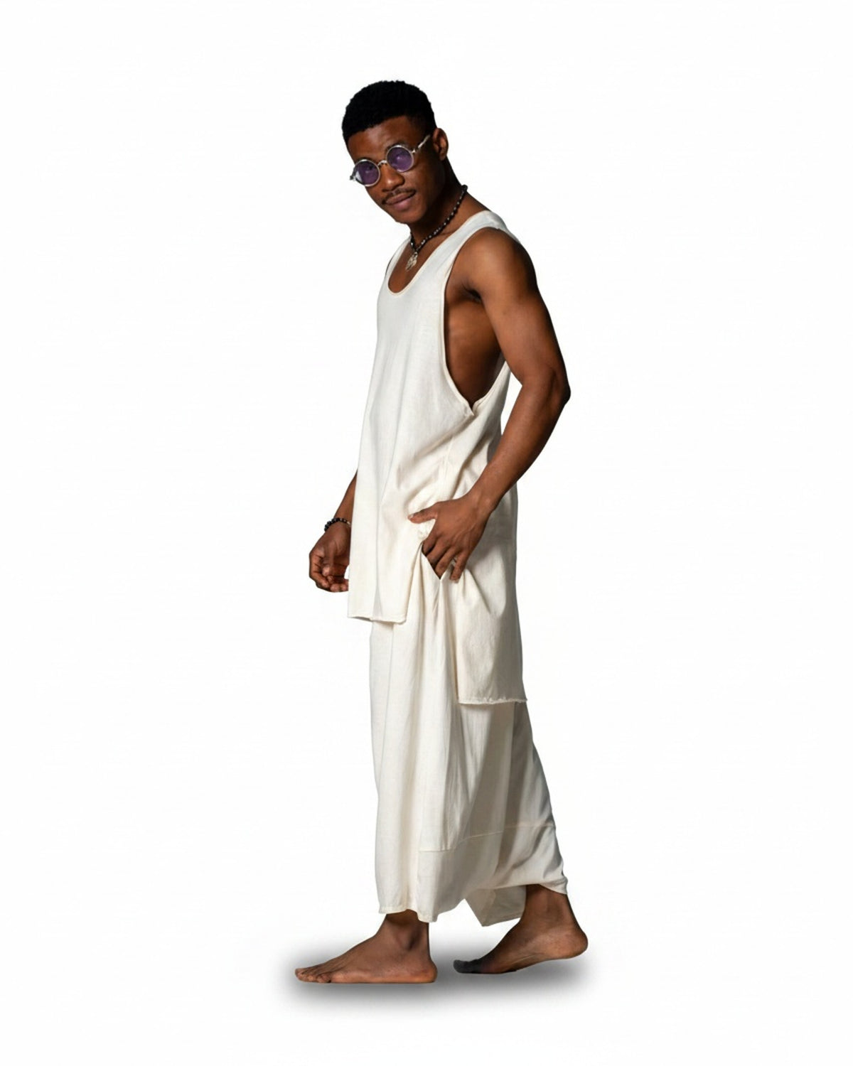 PRIYAM Pants Pants BestPlanNoPlan Cream S