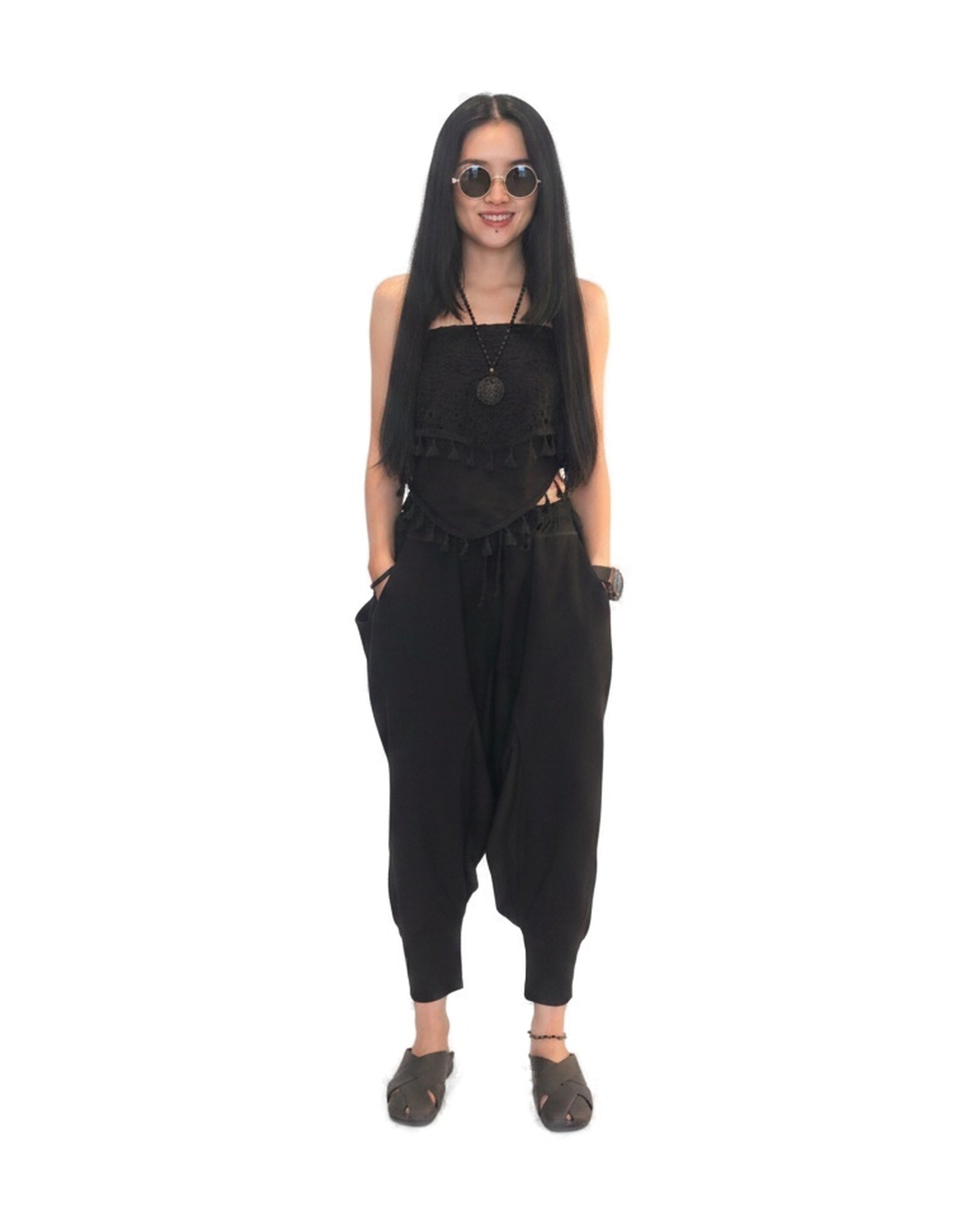 LINEN YOGA Pants Pants BestPlanNoPlan
