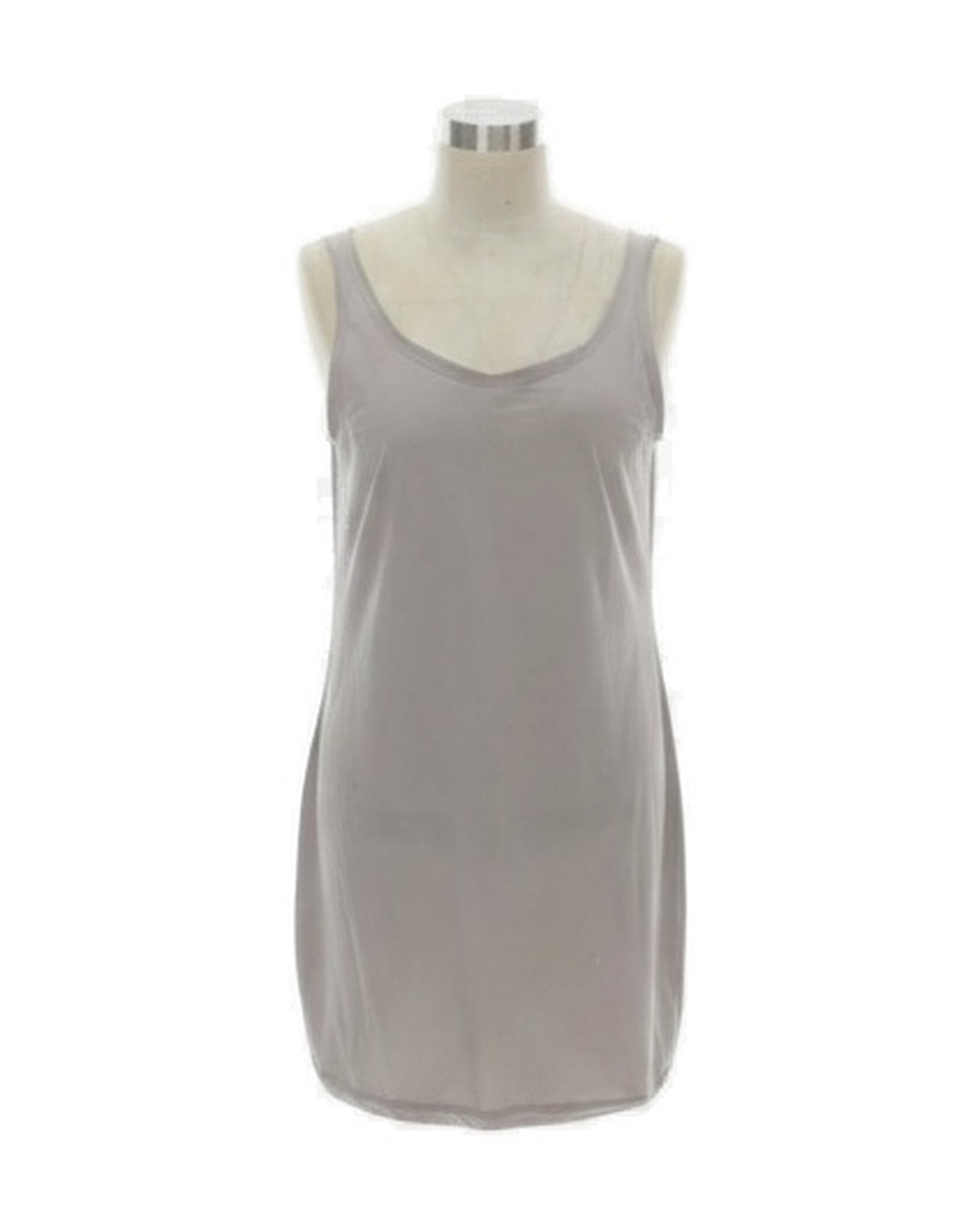 TANK Top Female Top BestPlanNoPlan Light Gray S