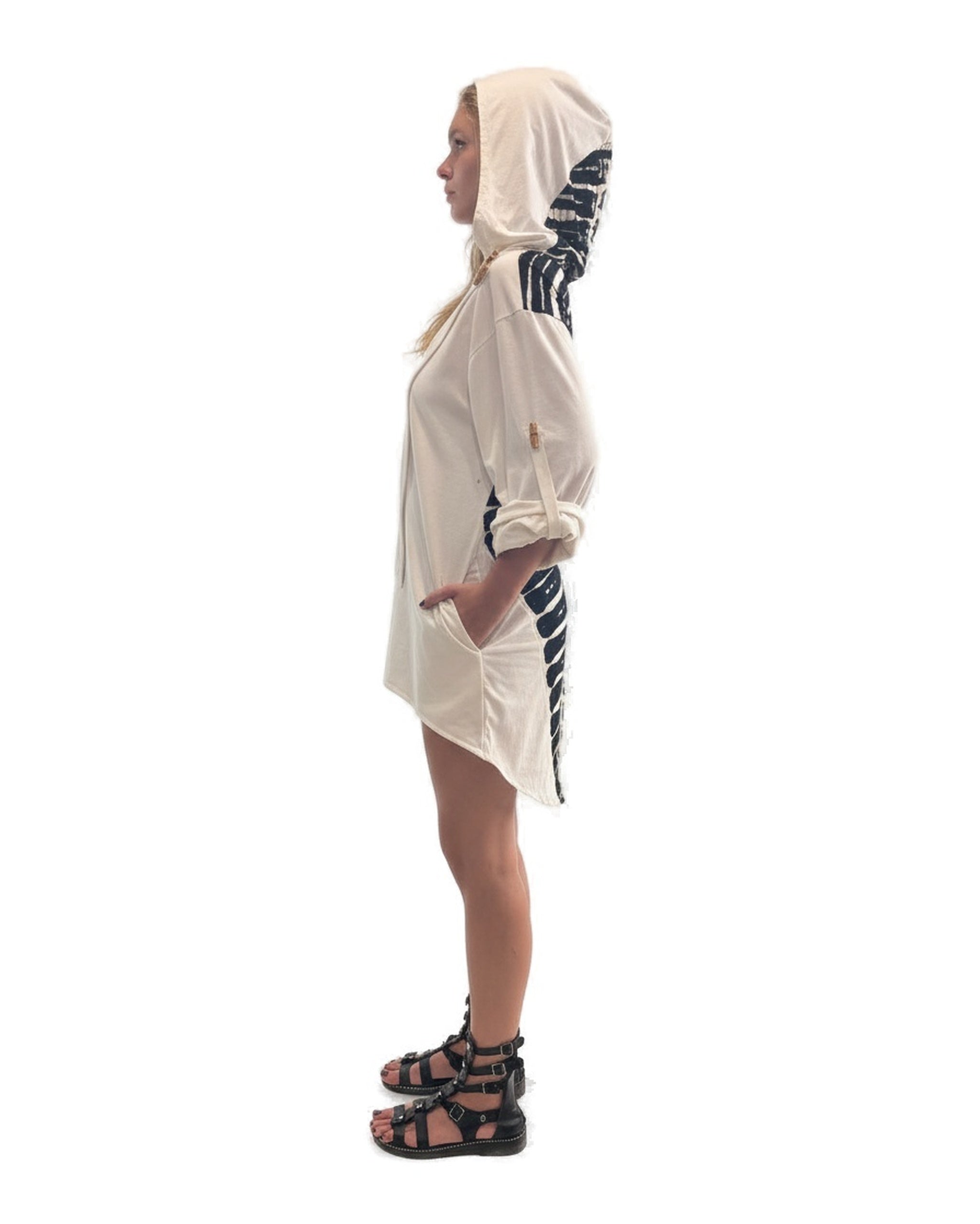 NIGHT RIDE Cardigan Top BestPlanNoPlan Cream S-M
