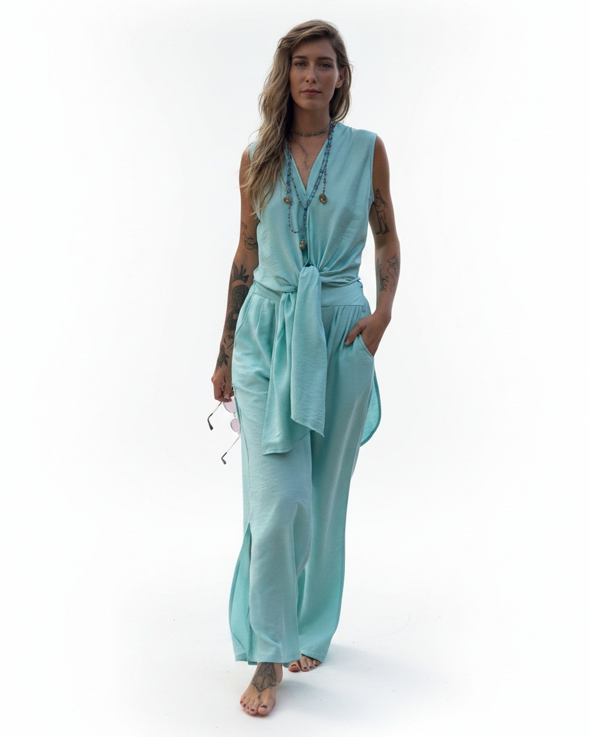 LAGOON Two-Piece Set accessories BestPlanNoPlan Blue