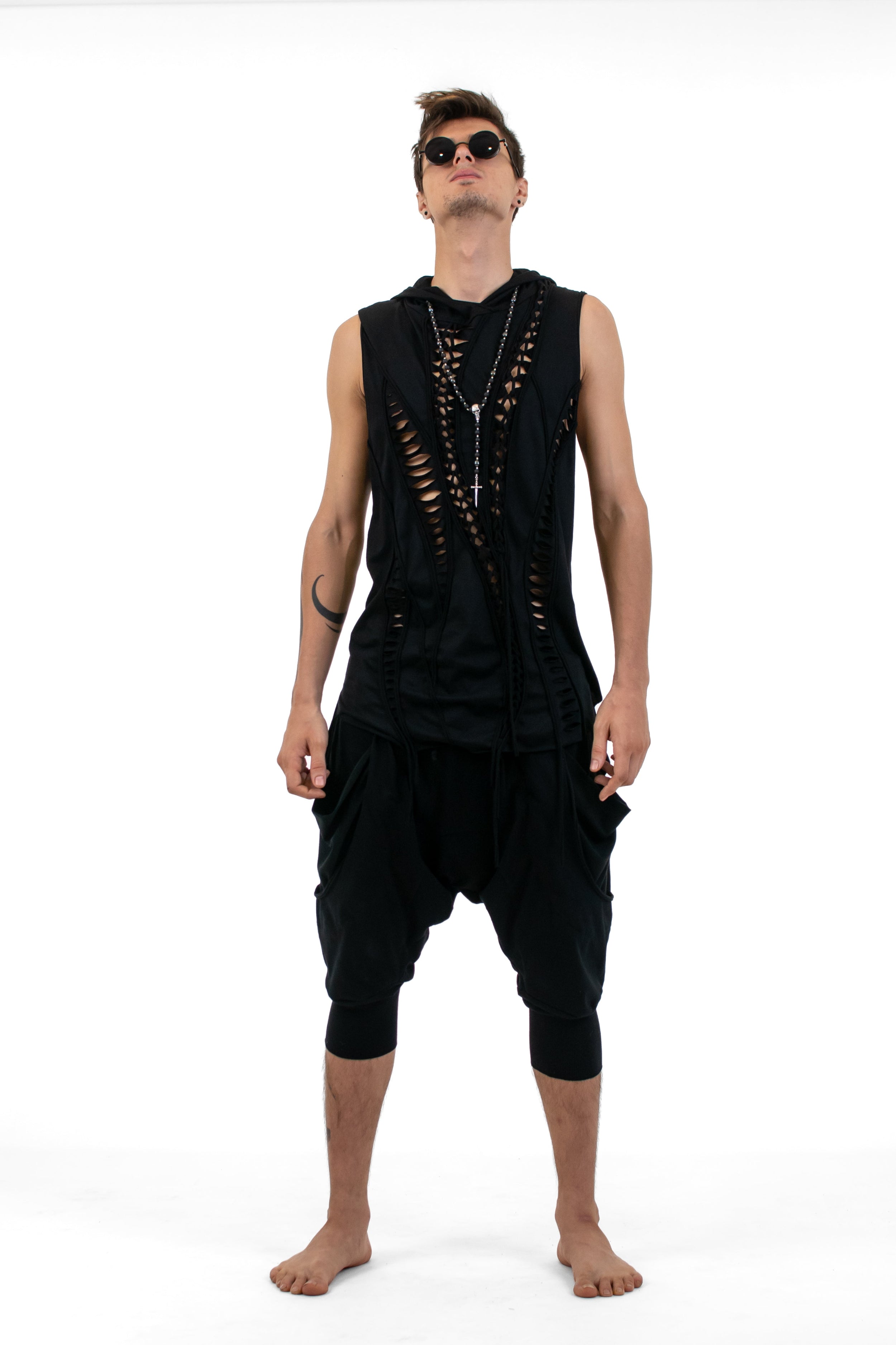 BLACK CUT Hoodie Hoodie BestPlanNoPlan