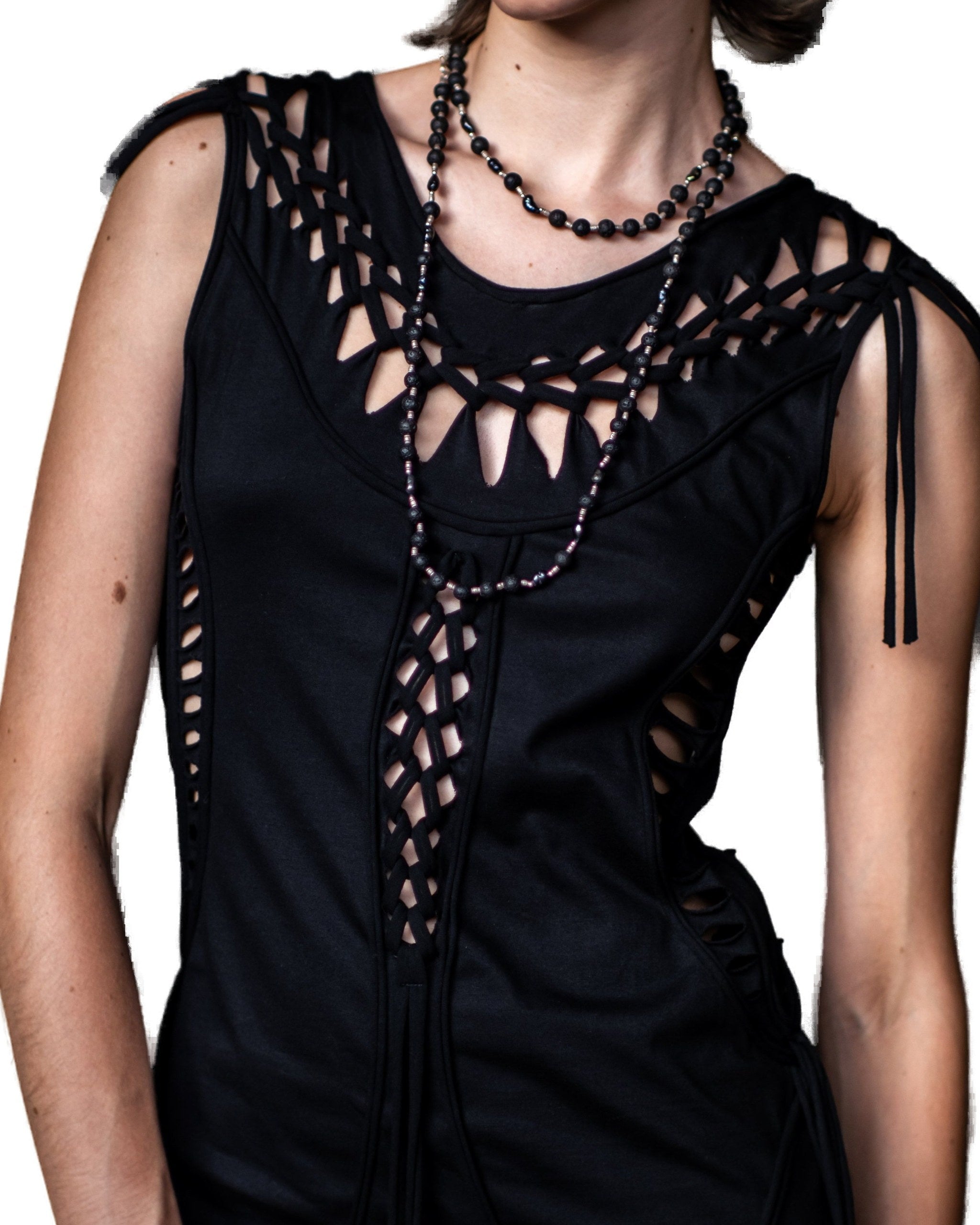 BLACK PEARL Long Necklace Jewelry BestPlanNoPlan