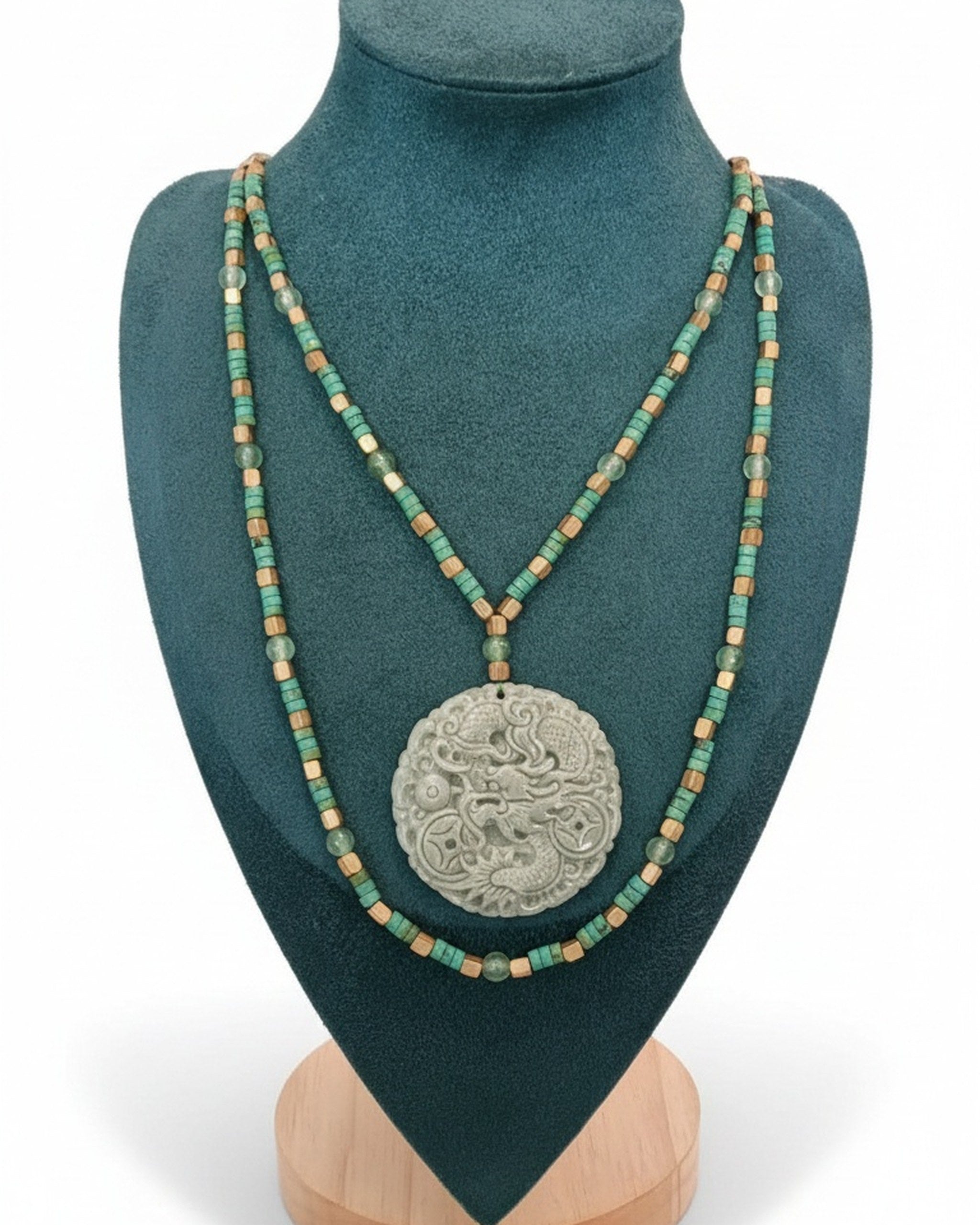 JADE MANDALA Necklace Jewelry BestPlanNoPlan
