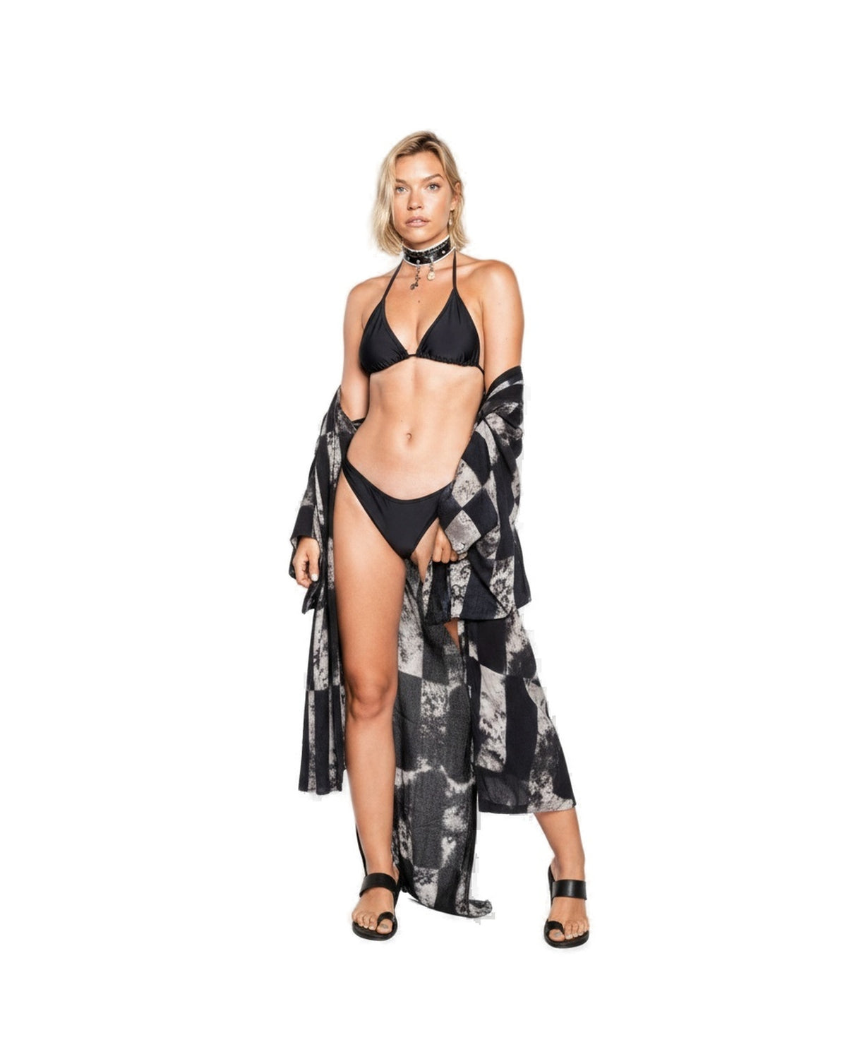 HIROKO Tie-Dye Kimono Kimono BestPlanNoPlan