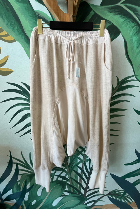 LINEN YOGA Pants Unisex