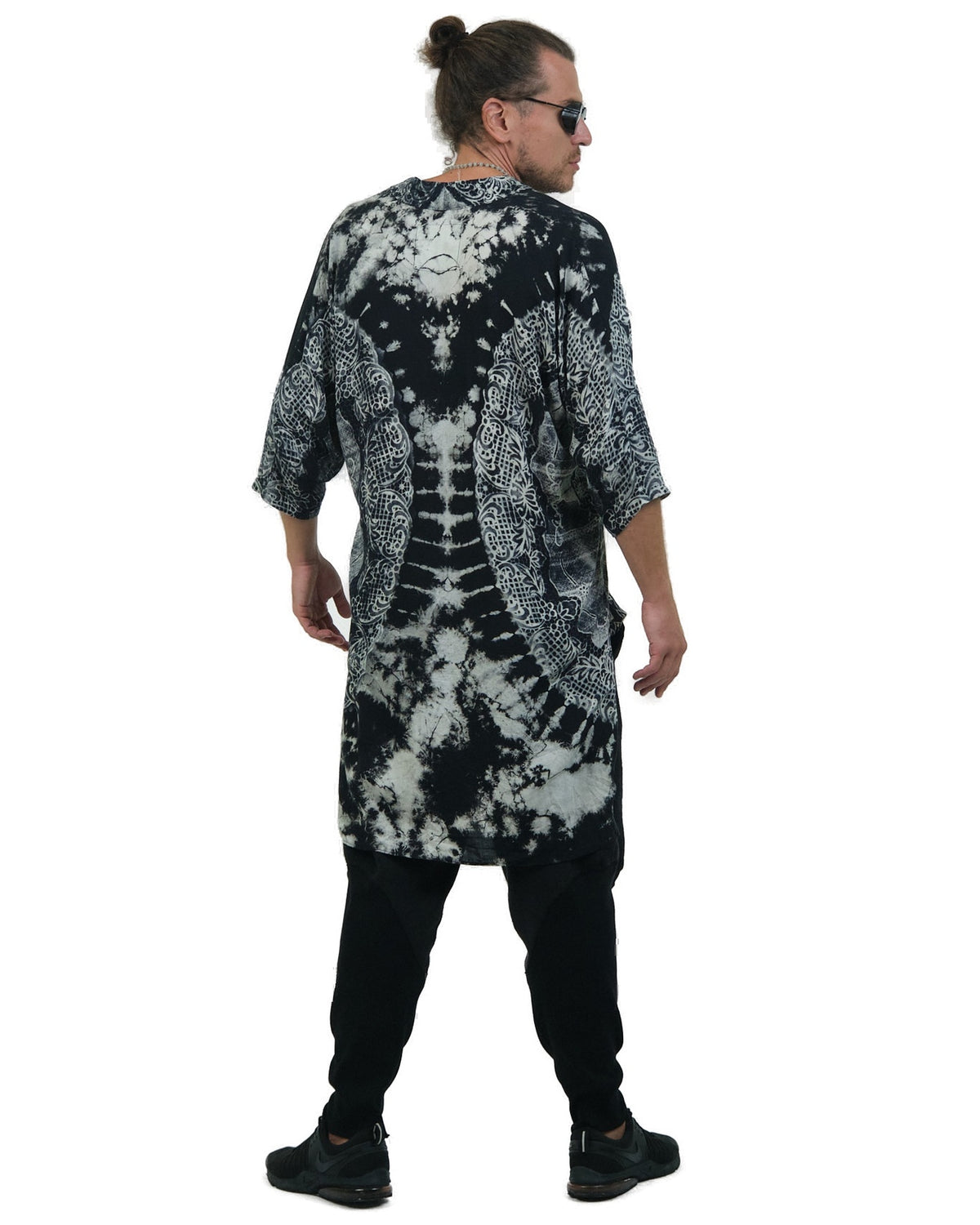 ORNAMENT Printed Loose Men's Shirt Top BestPlanNoPlan