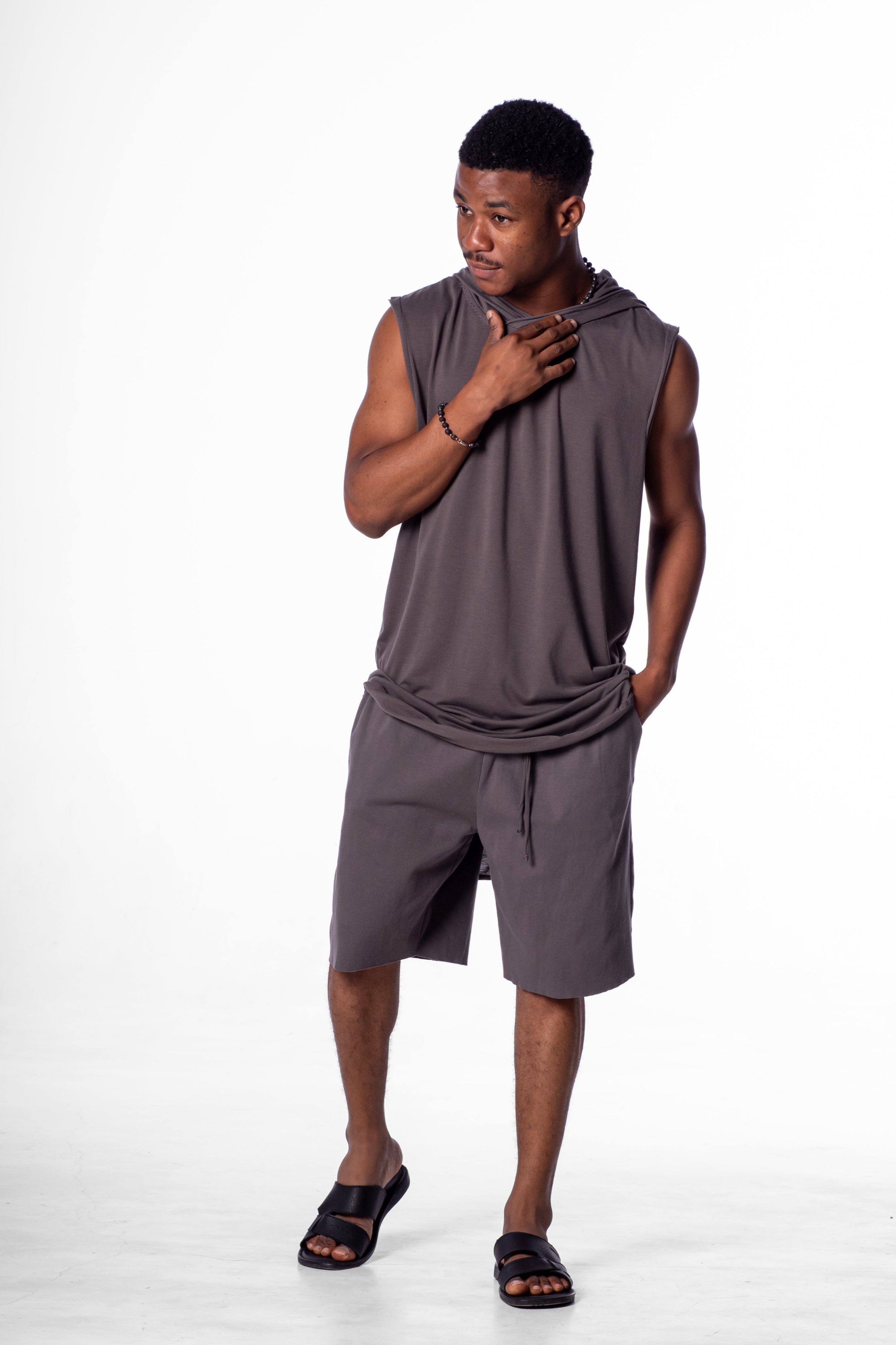 BASIC Unisex Shorts Shorts BestPlanNoPlan Gray