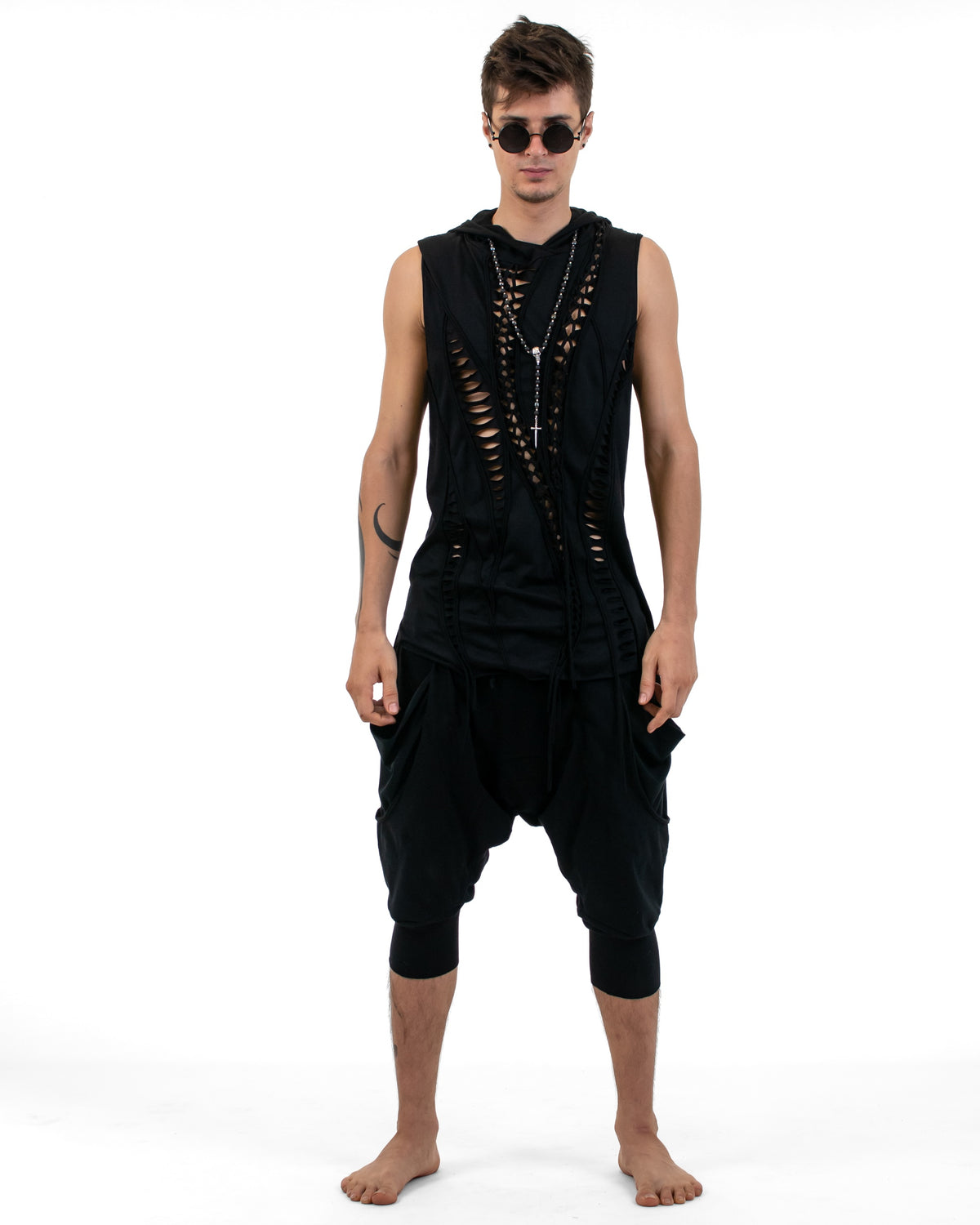 BLACK CUT Hoodie Hoodie BestPlanNoPlan