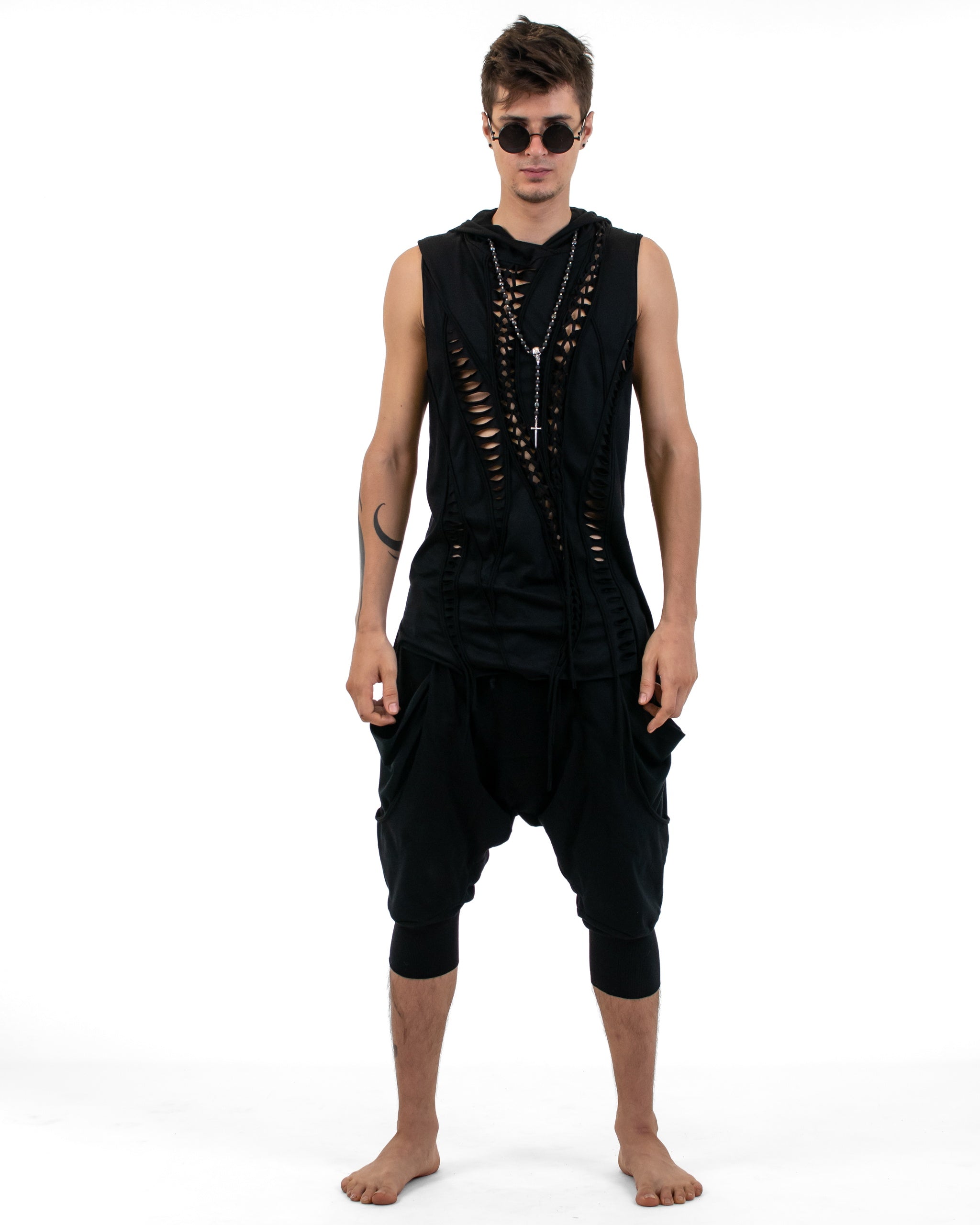 BLACK CUT Hoodie Hoodie BestPlanNoPlan