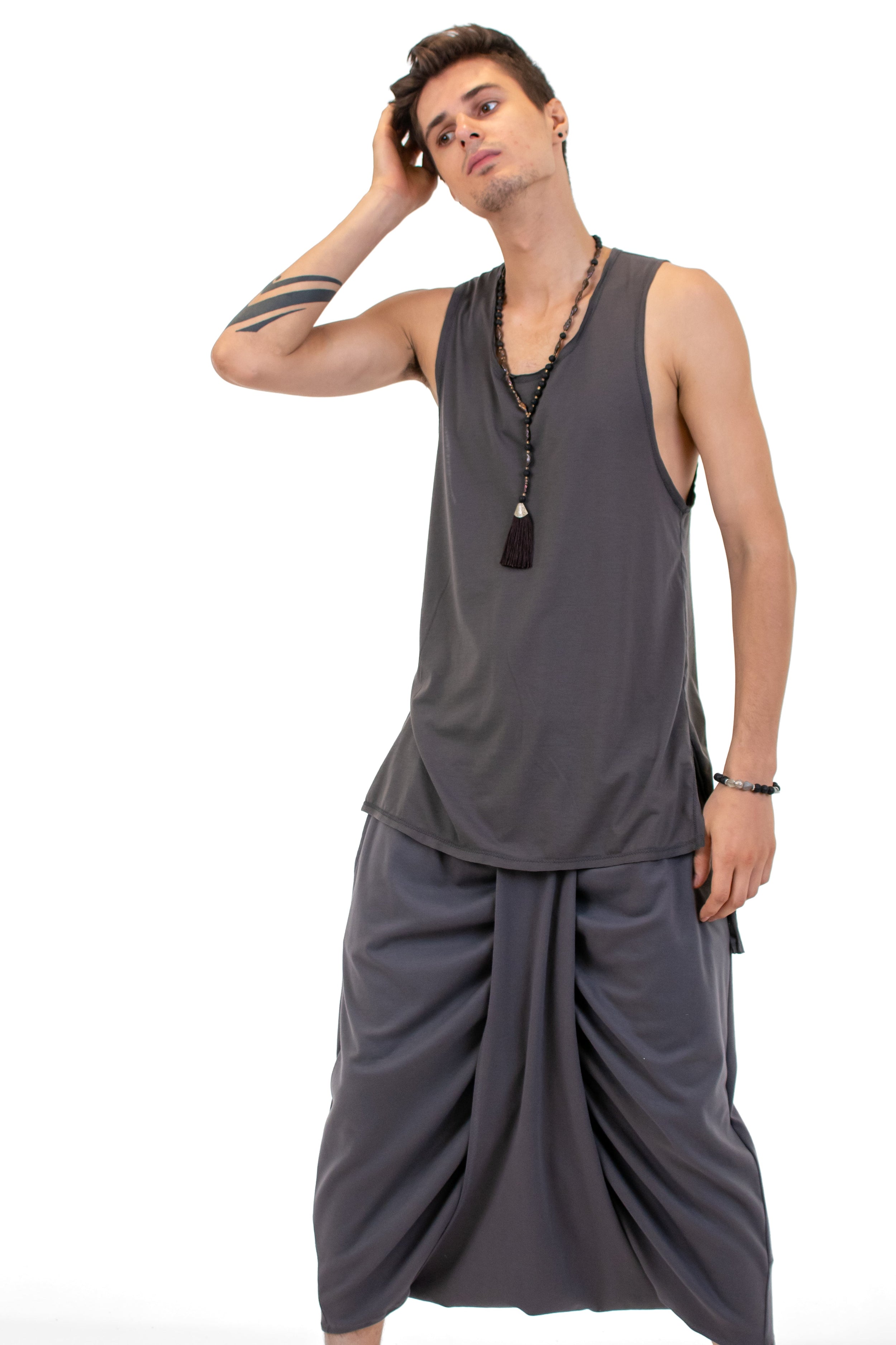 PRIYAM Unisex Pants Pants BestPlanNoPlan Dark Gray S