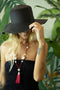 Top of the Black Unblemished Cotton Boho Summer dress