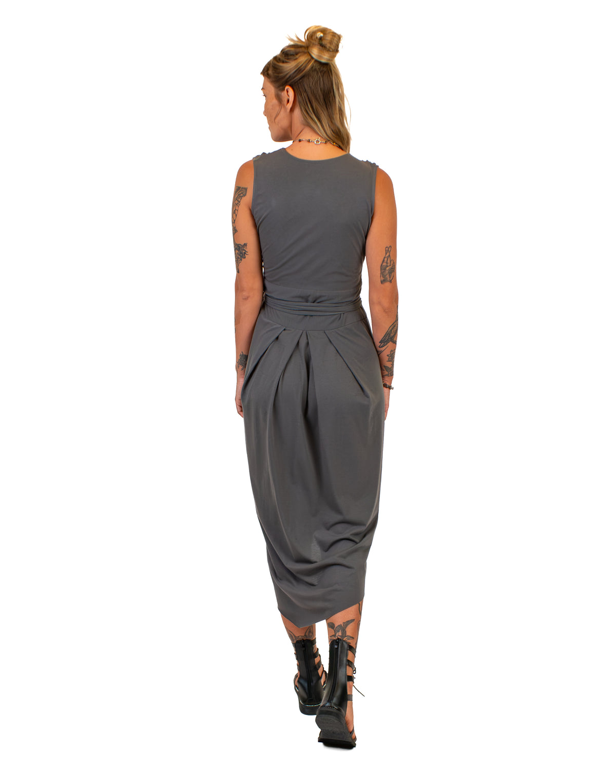 DIARA Cotton Jersey Wrap Dress Dress BestPlanNoPlan